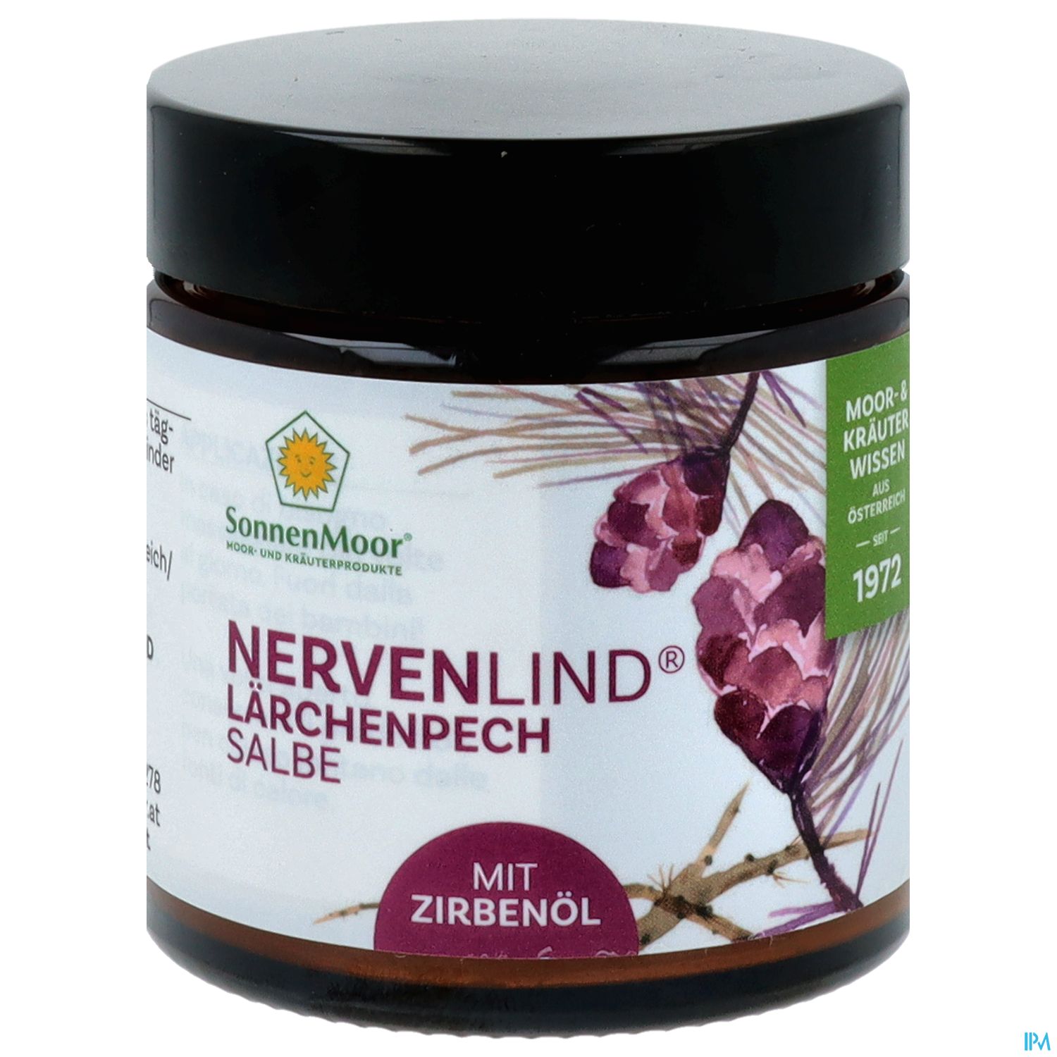Sonnenmoor Laerchenpechsalbe Nerven Lindernd +zirbenoel 90g