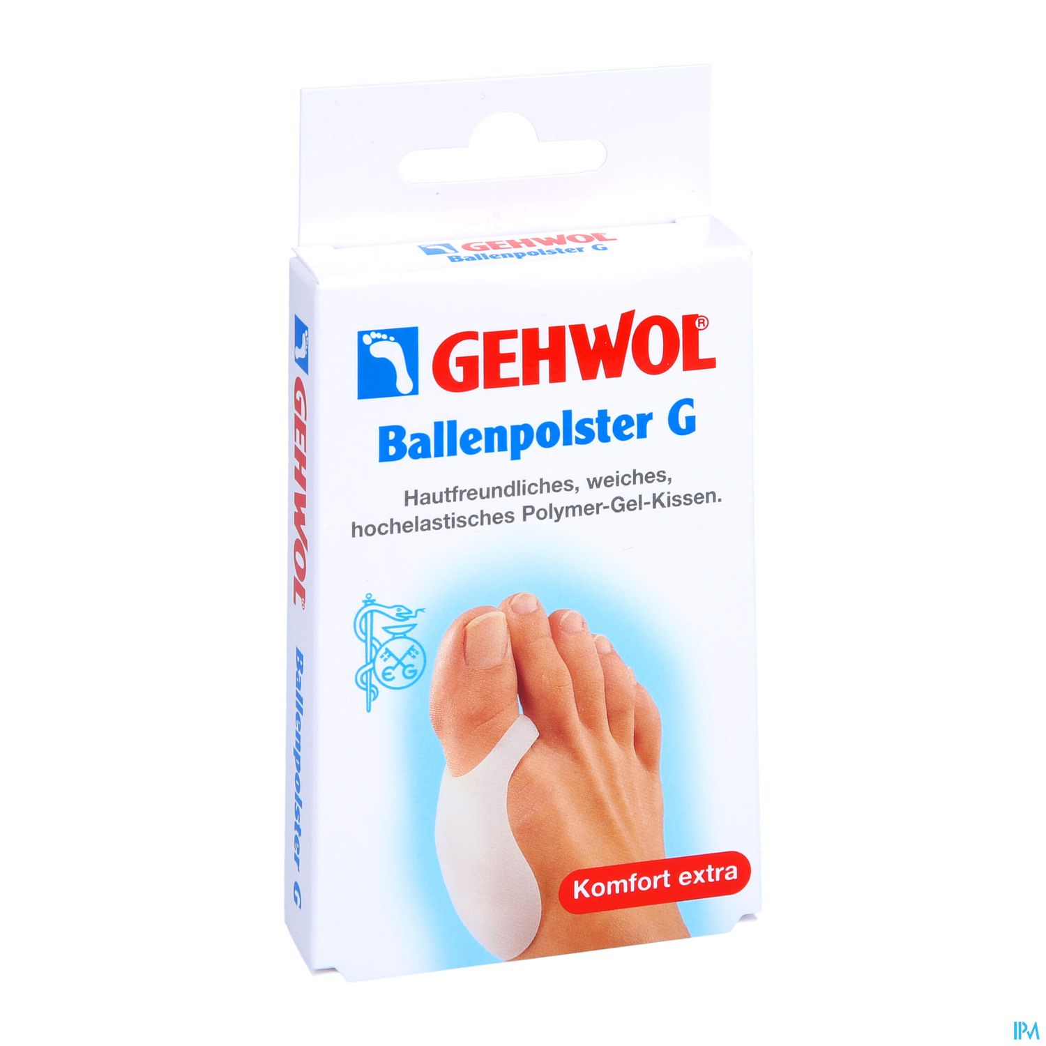 Gehwol Ballenpolster/g Textilfrei Nr 64158 1st