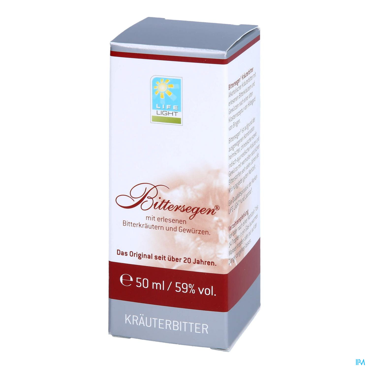 LIFE LIGHT BITTERSEG.KR.KONZ 50ML