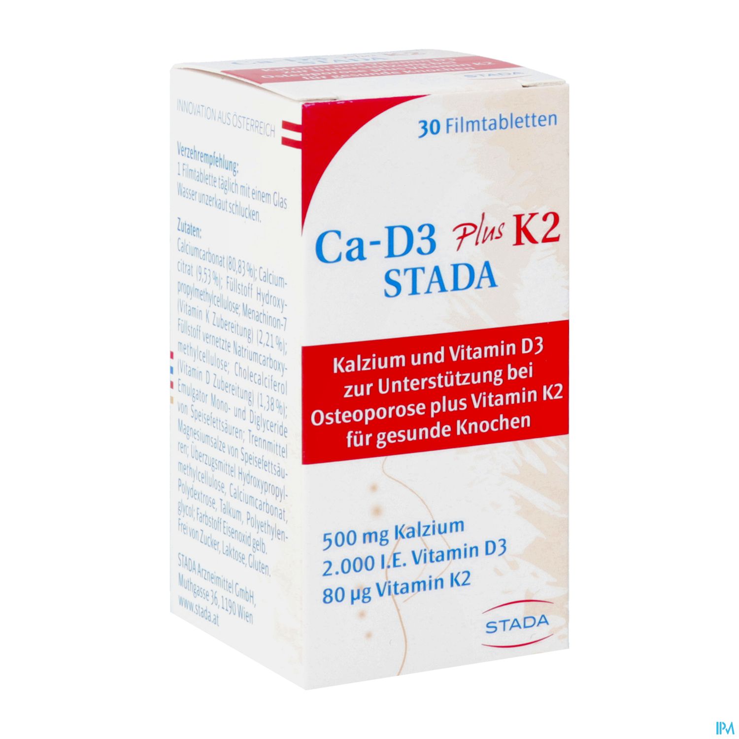 Ca D3 Stada Plus K2 Filmtabletten 30ST