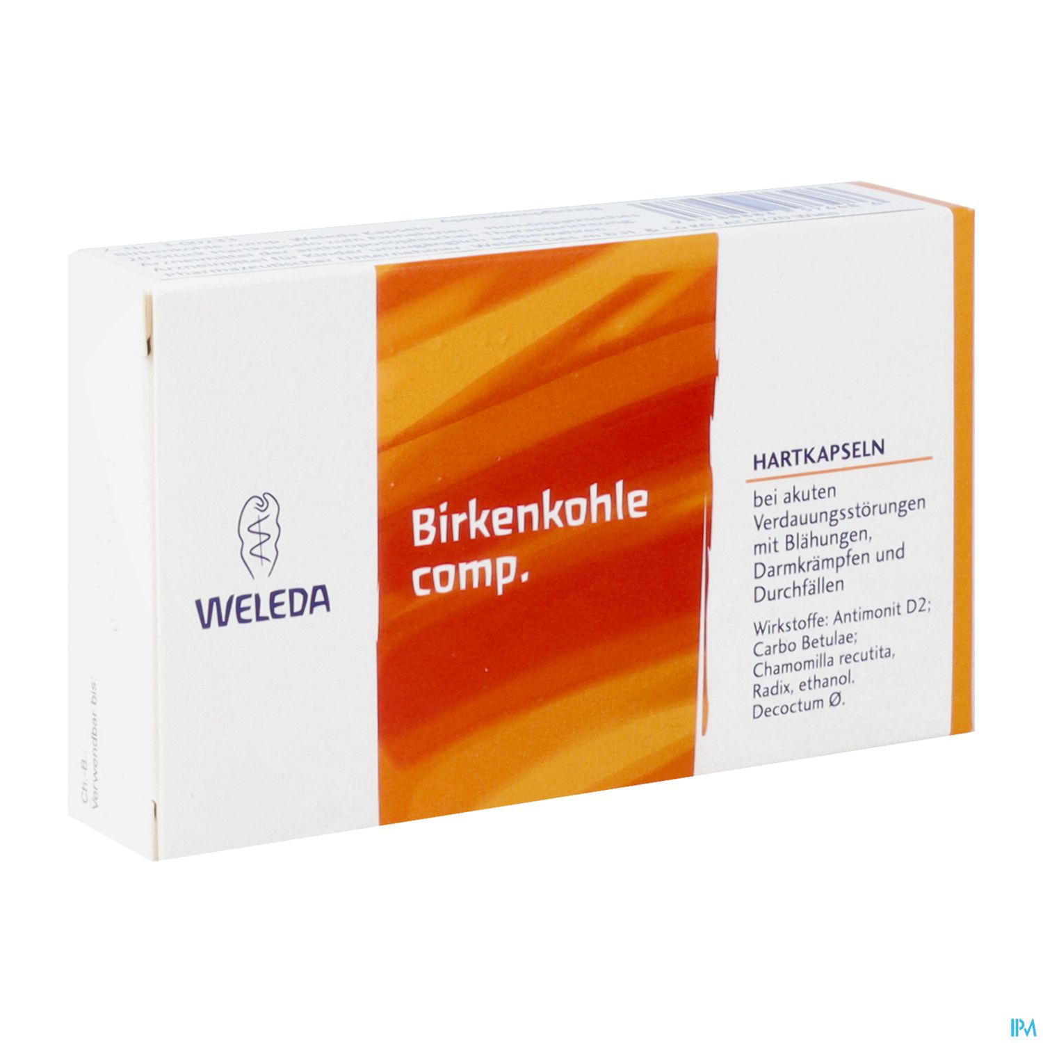 Birkenkohle Cp-weleda Kapseln 20st