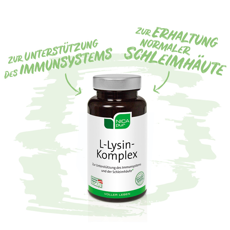 Nicapur L-Lysin Komplex Kapseln