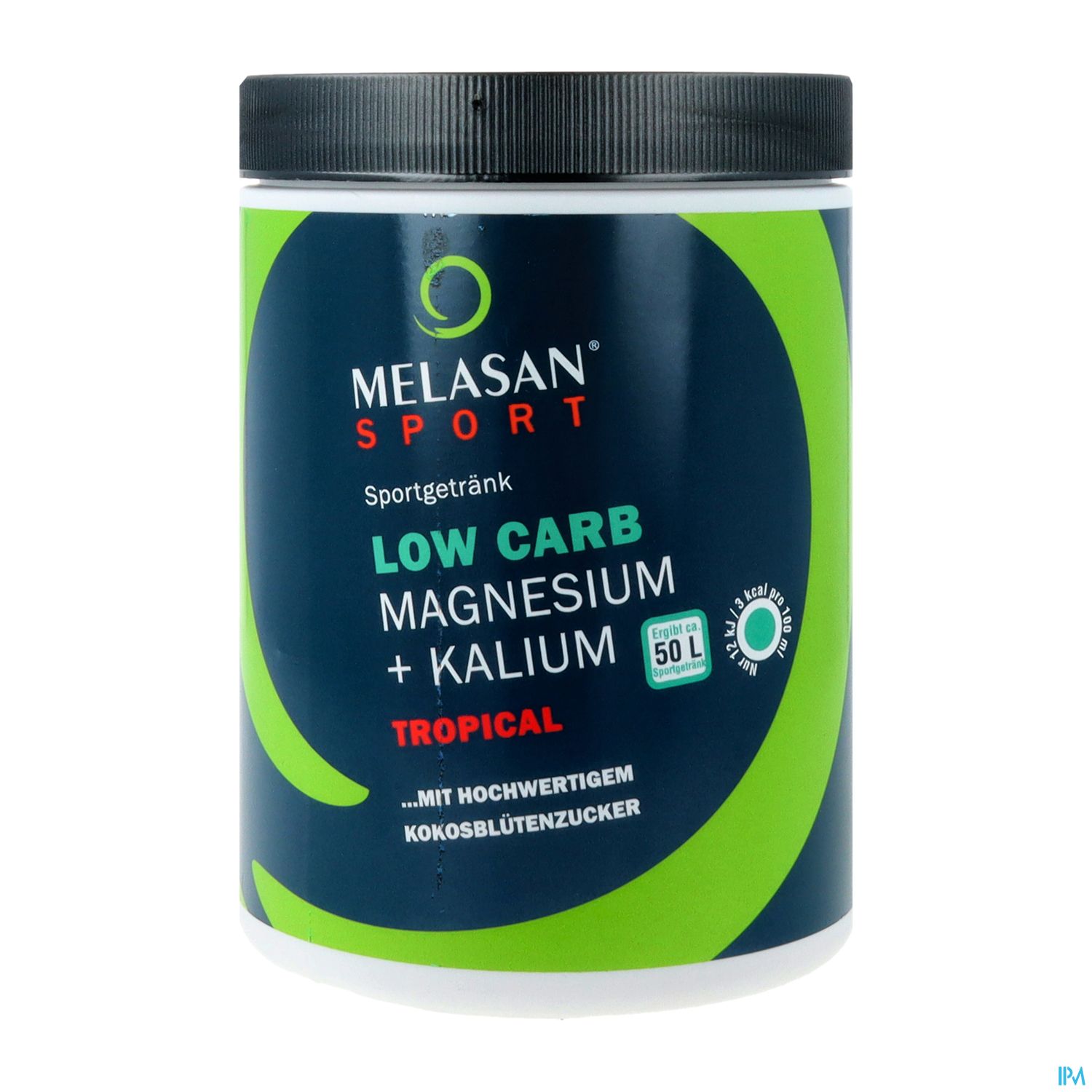 Magnesium +kalium/melasan Sport Fitness Drink Tropical Lowcarb 720g