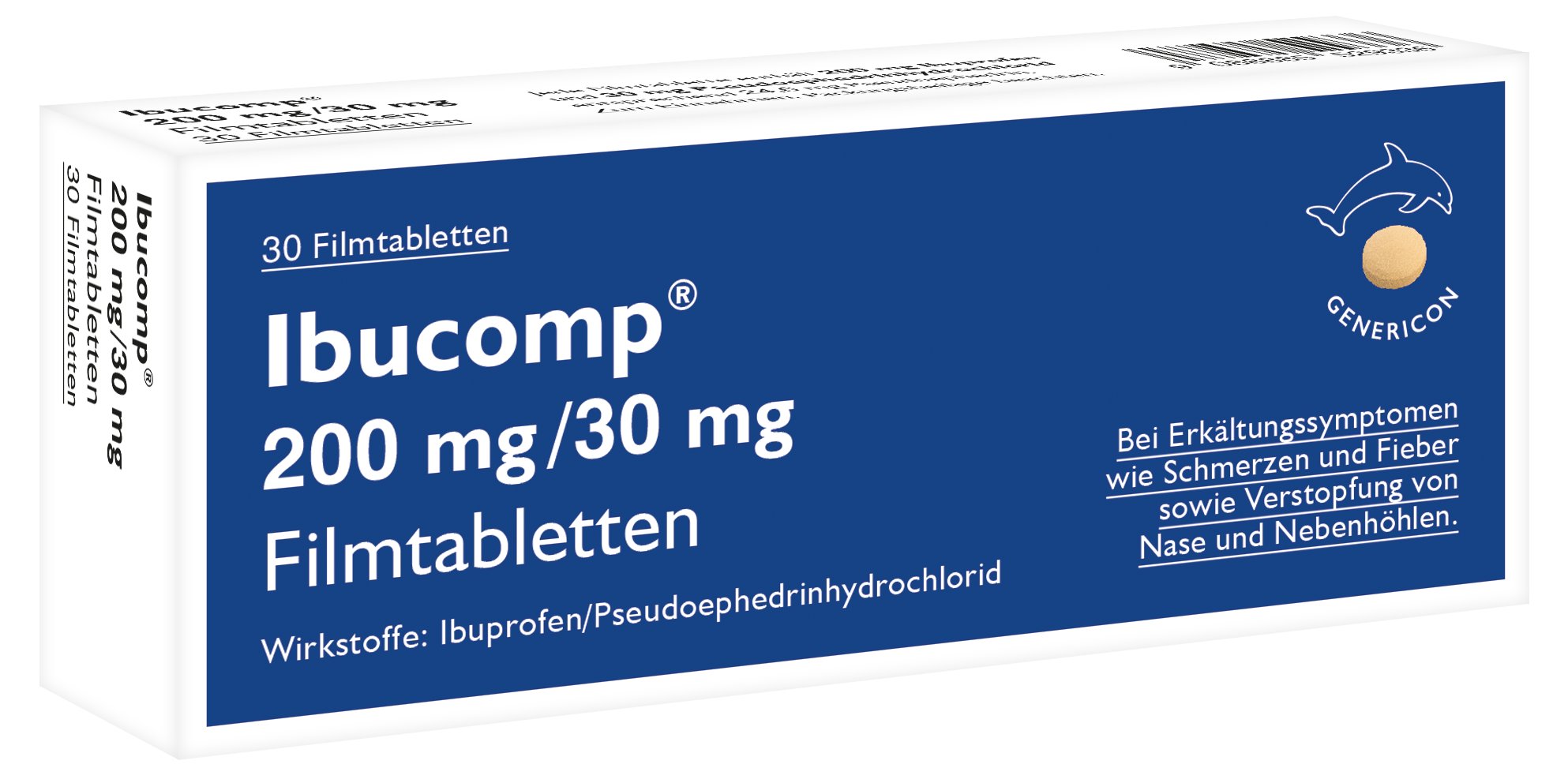 Ibucomp Filmtabletten 200mg/30mg