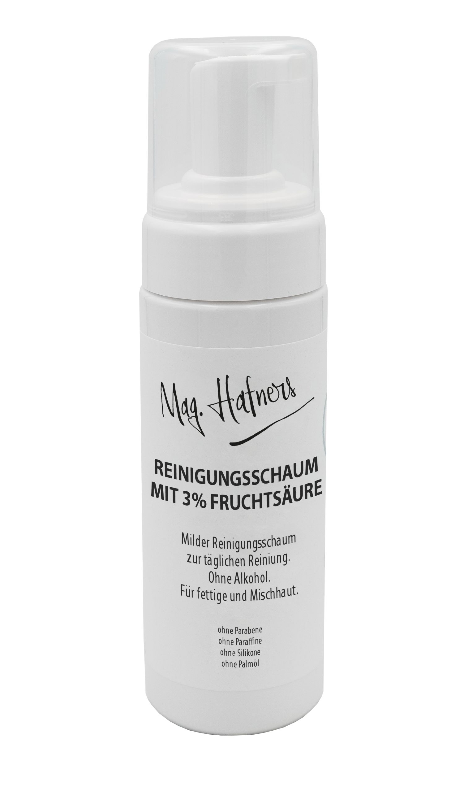 Mag. Hafners Reinigungsschaum mit 3% Fruchtsäure
