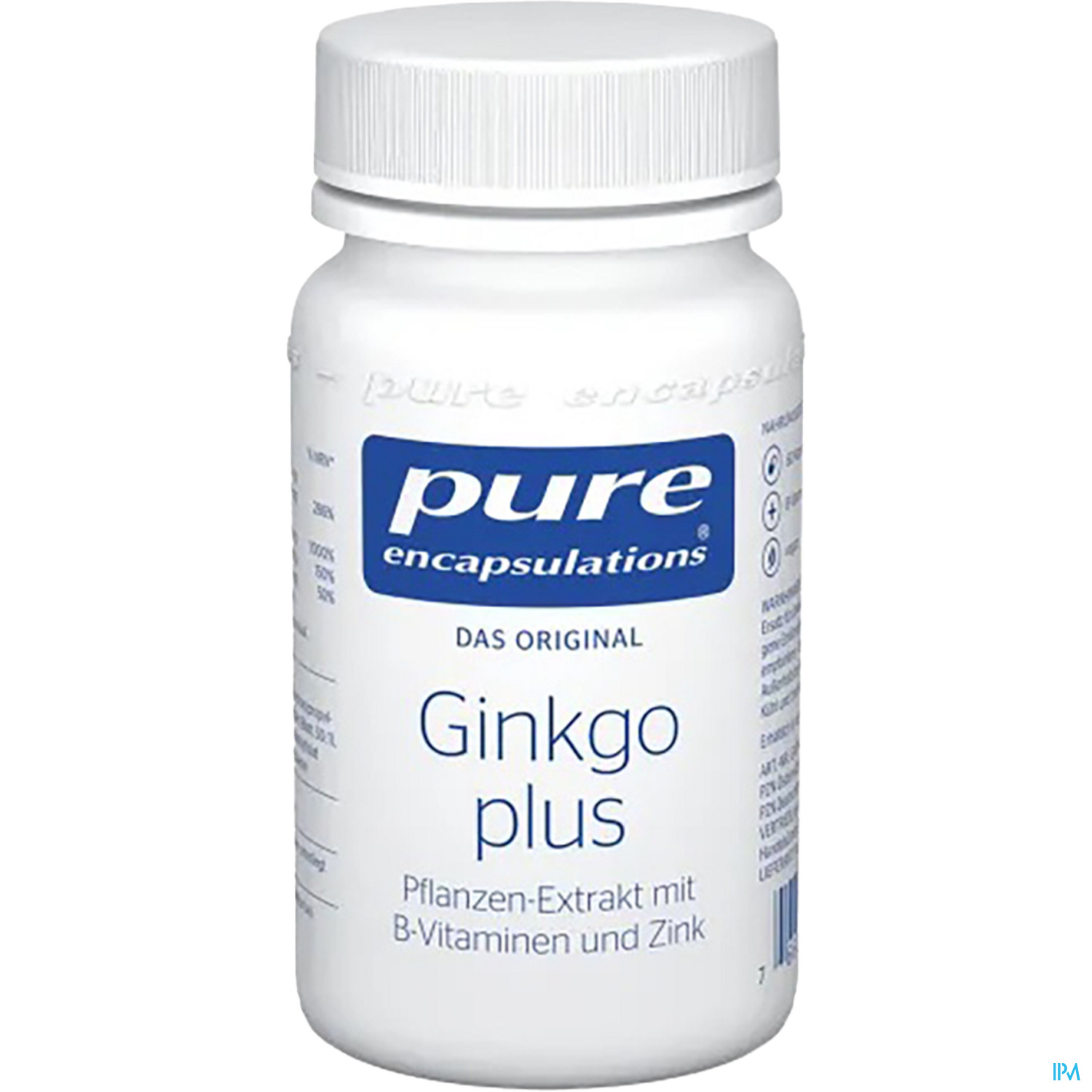 Pure Encapsulations Ginkgo Plus 60 Kapseln