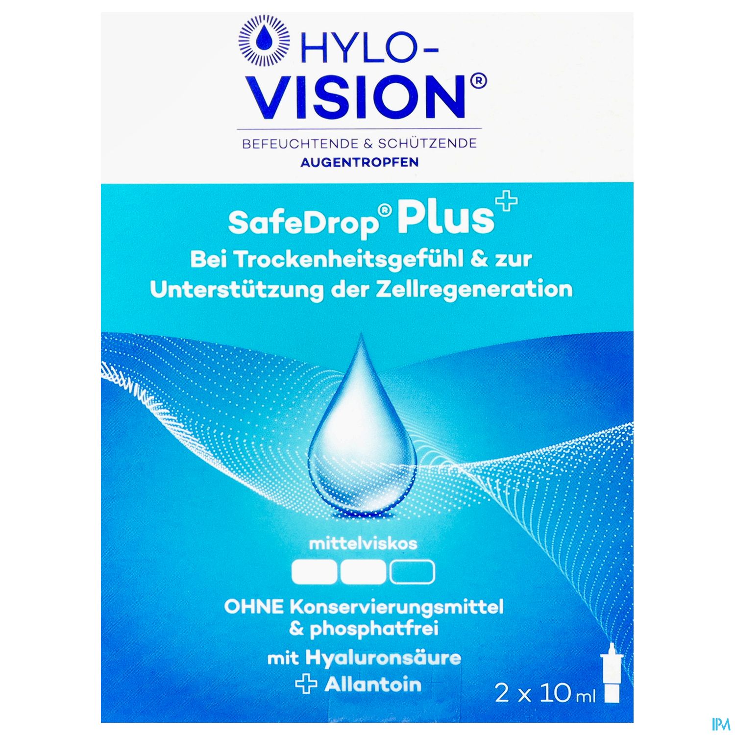 Augentropfen Hylo-vision Safe Drop Plus 2x10m 20ml