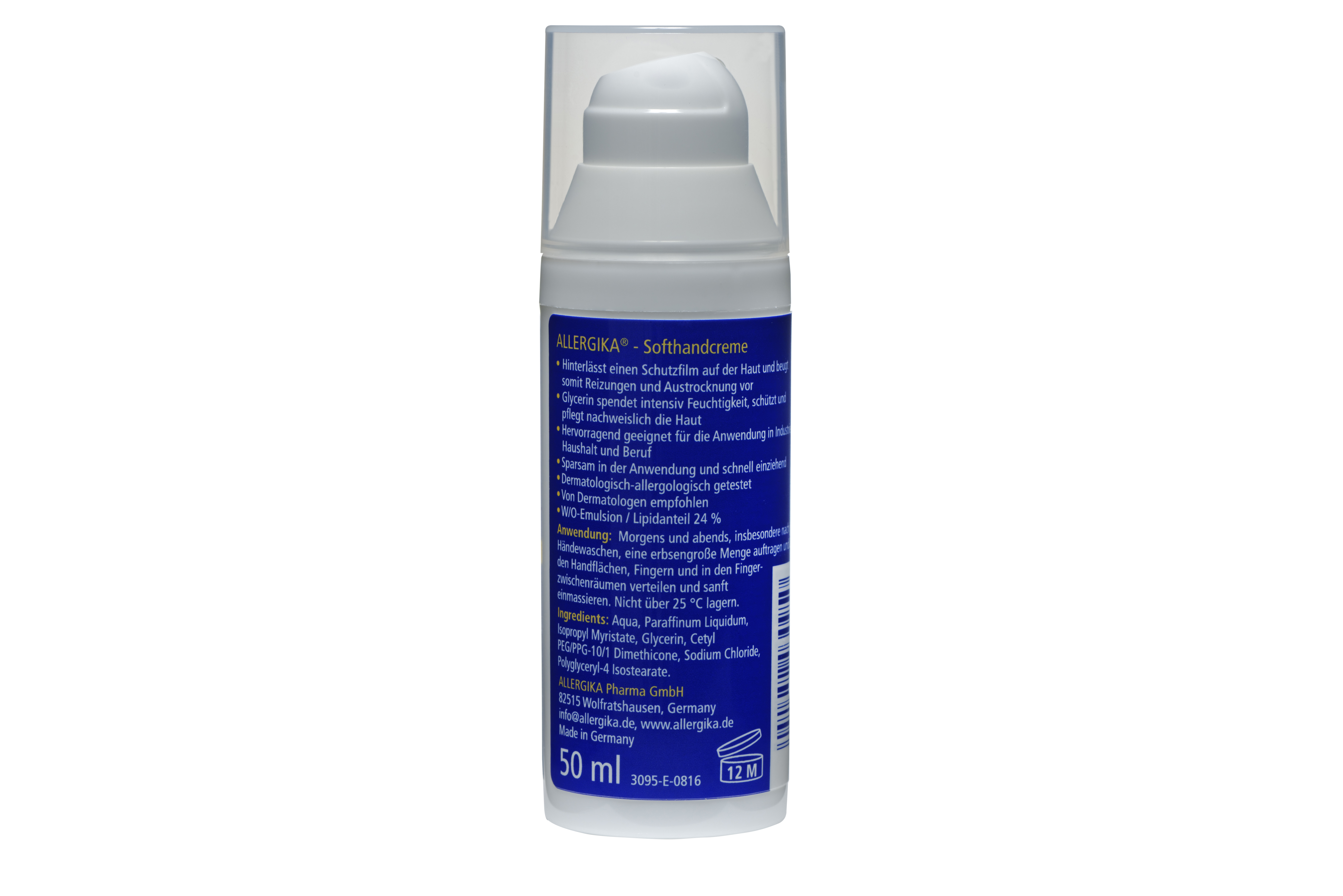 Allergika Softhandcreme 500ml