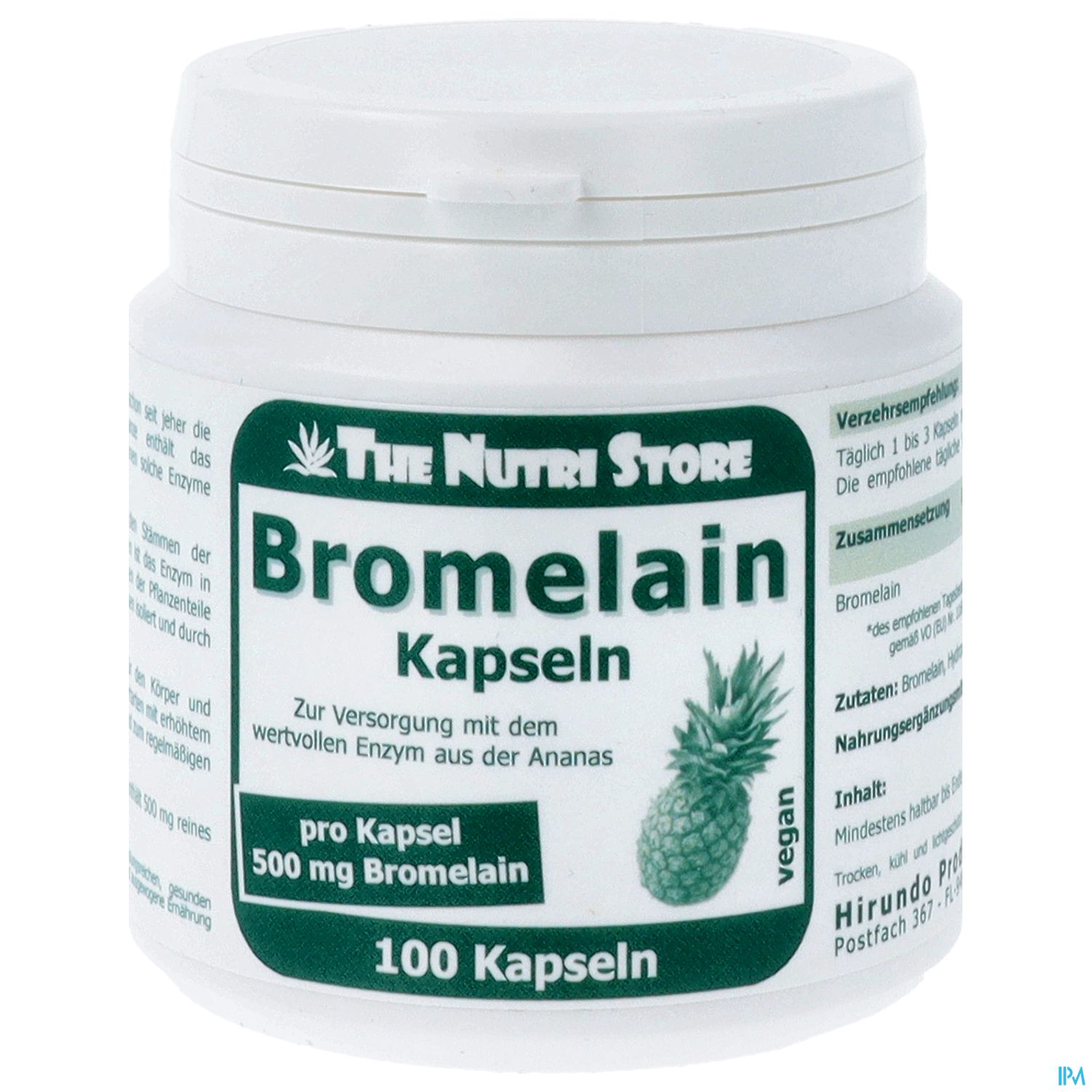 Bromelain Kapseln 500mg Vegan 100st
