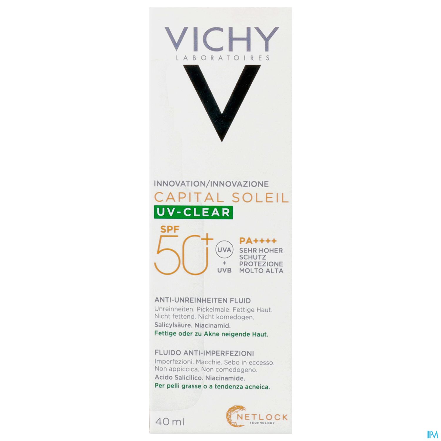 Sonnenprodukte Vichy/capital Soleil Uv-clear Lsf50+ 40ml