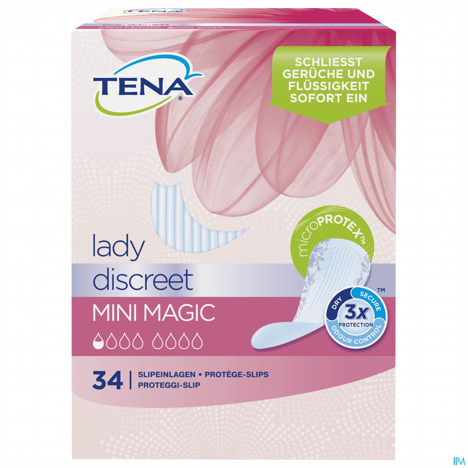 Inkontinenz Tena Discreet Einlage Mini Magic 761064 34st