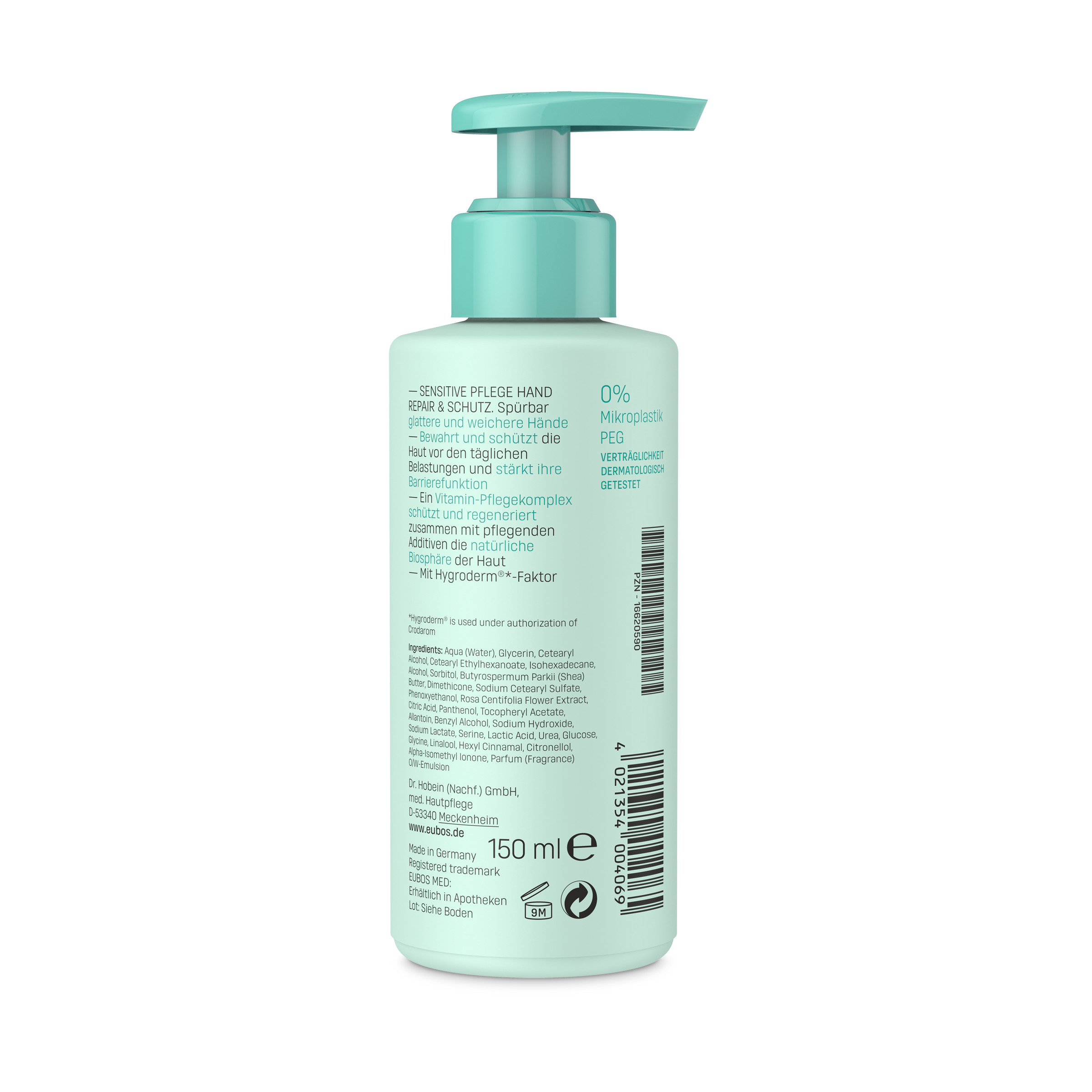 Eubos Sensitiv Hand Repair und Schutz im Spender 150 ml