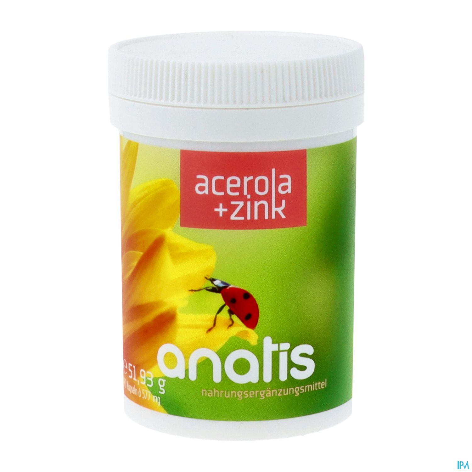 Acerola Kapseln +zink Anatis 90st