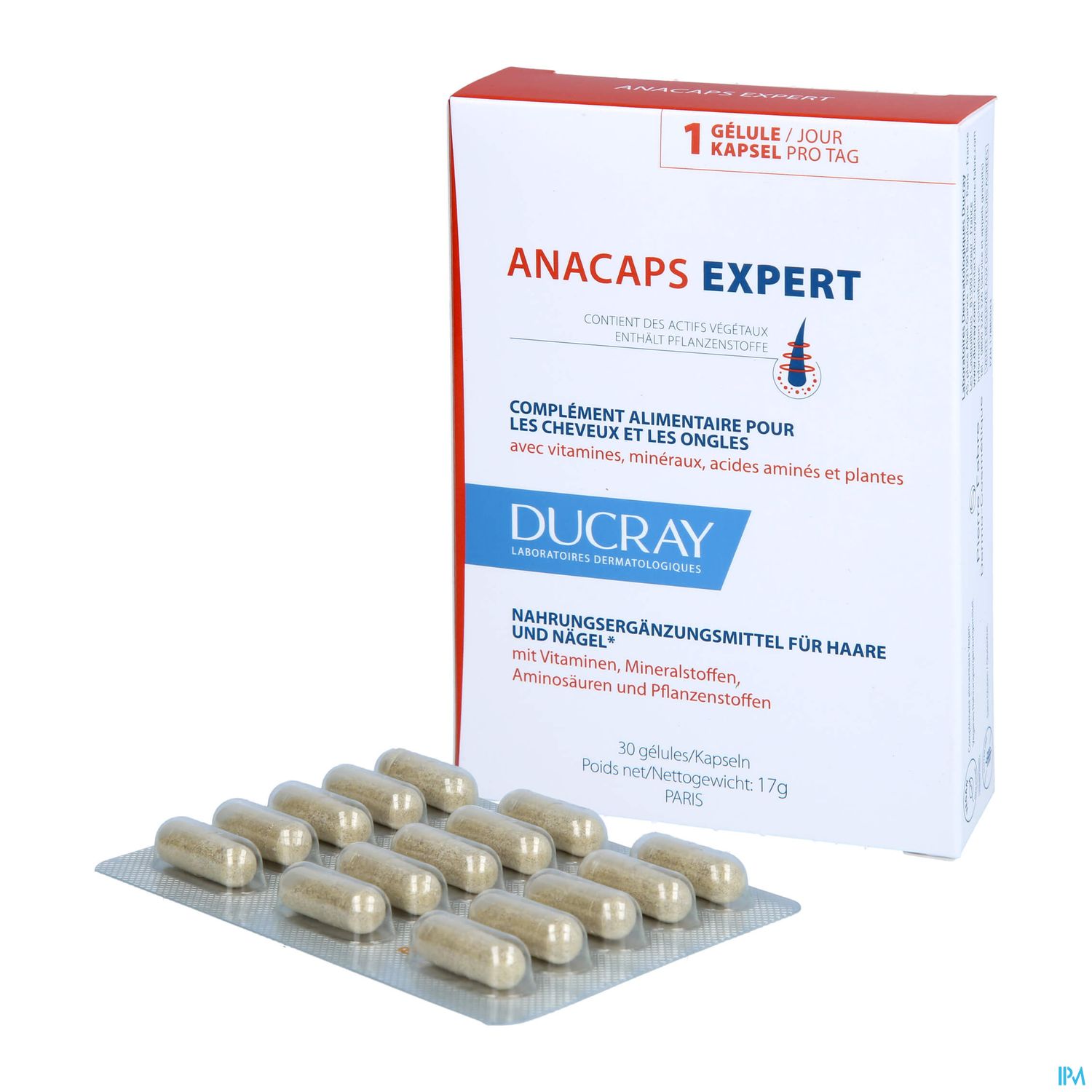 Ducray Anacaps/expert Haarausfall Progressiv 30st
