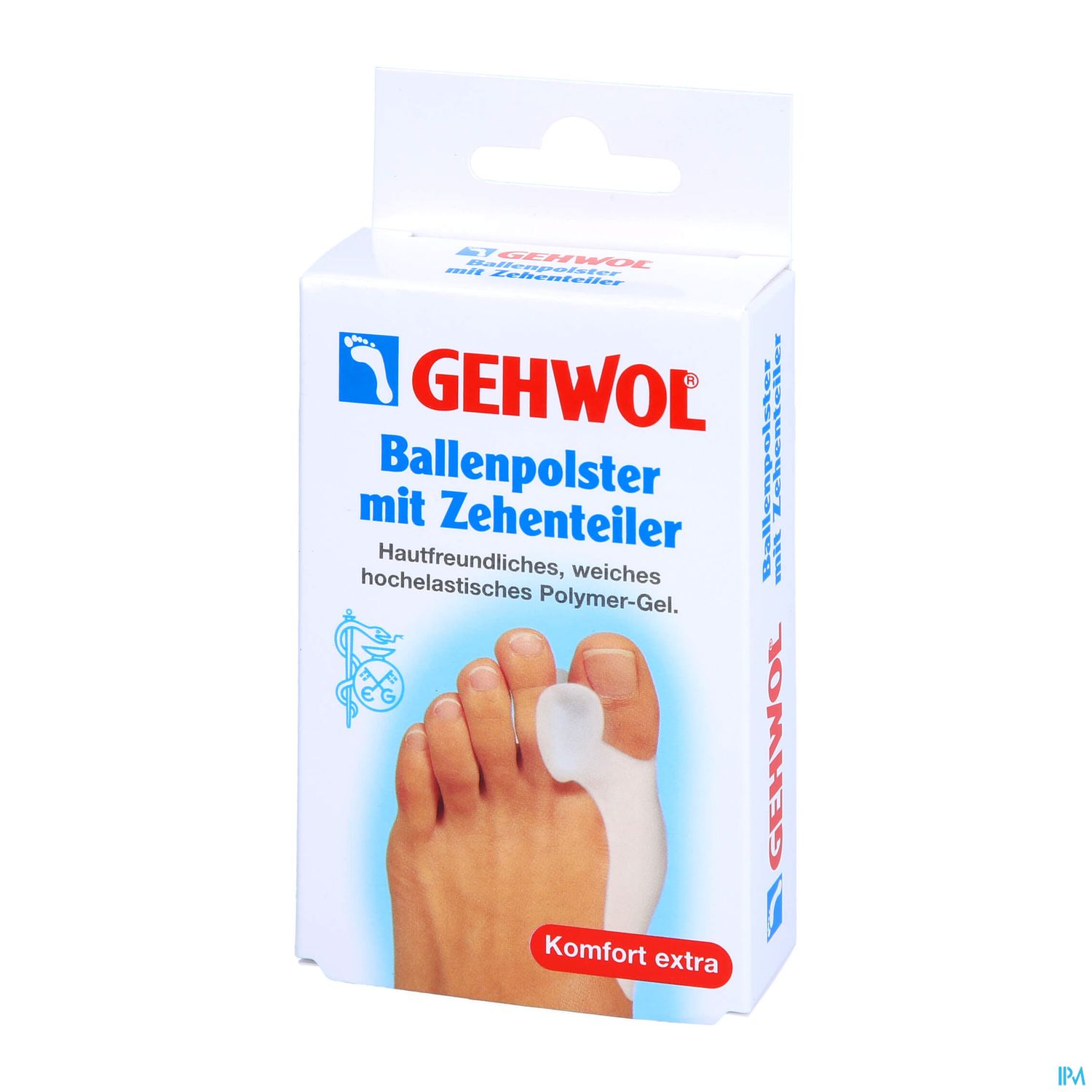 Gehwol Ballenpolster +zehenteiler Nr.64337 1st