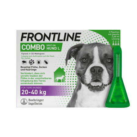 Frontline Combo Spot on für große Hunde 20-40kg