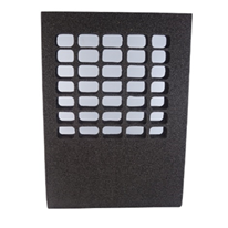 Blisterhalter 7X5 Lochbrett zur Kaltverblisterung