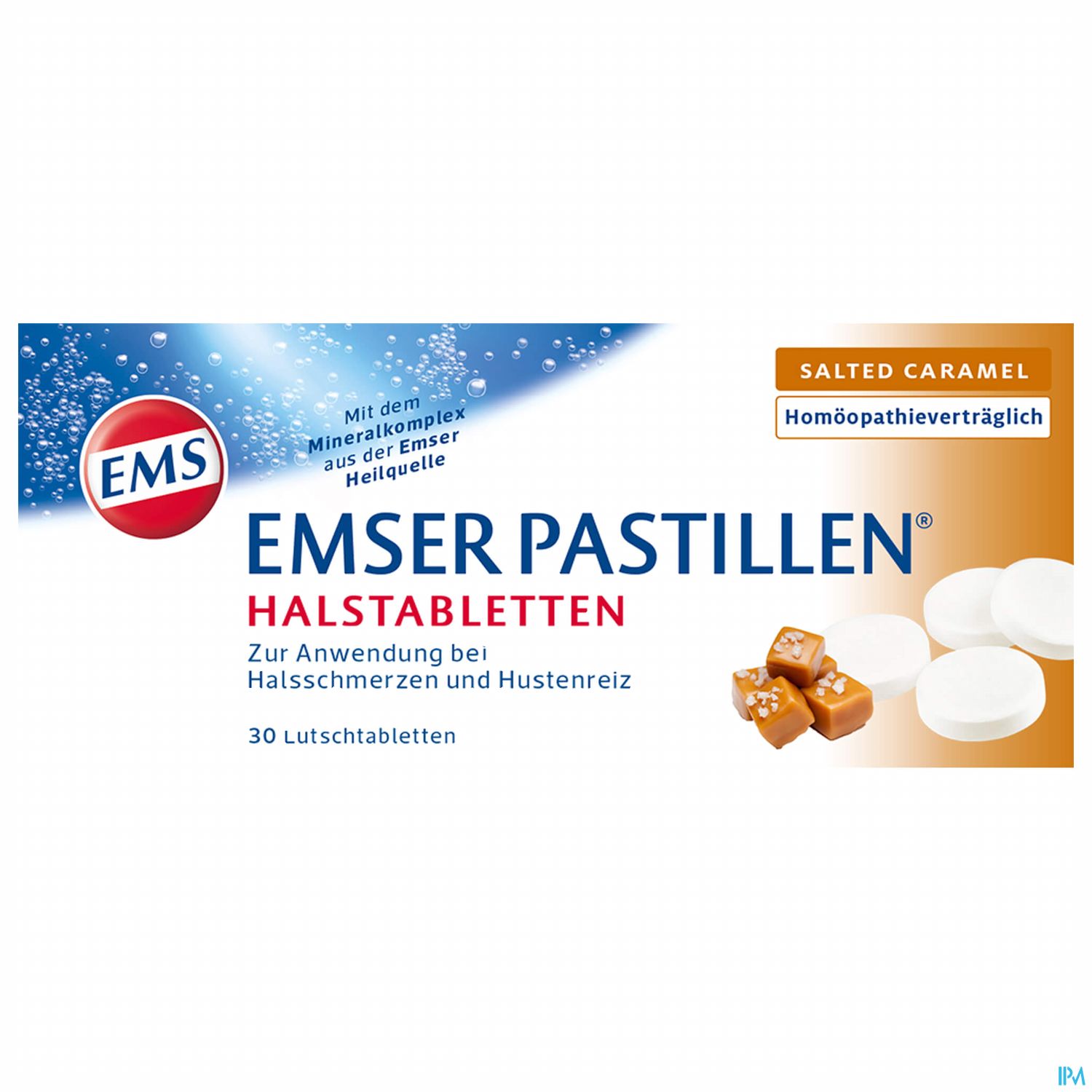 Emser Pastillen Salted Caramel 30st