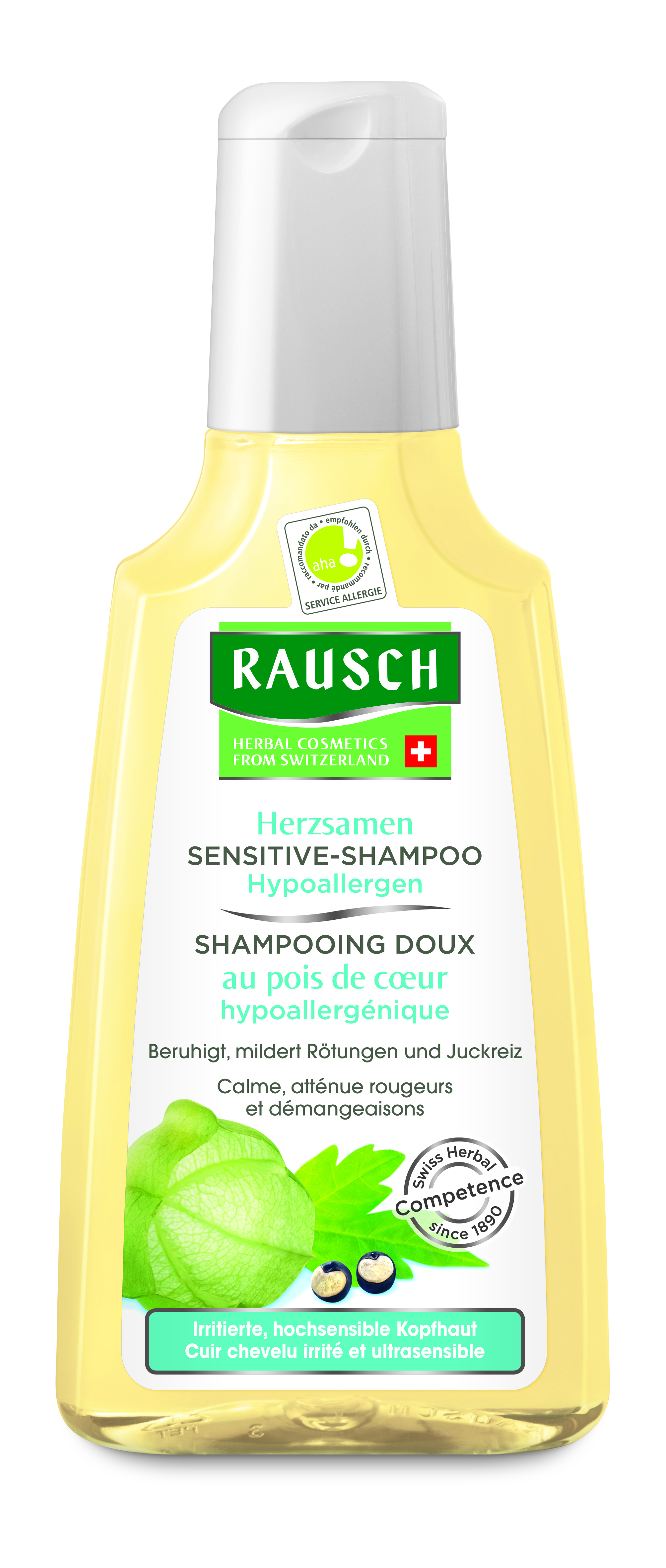 Rausch Herzsamen Sensitive-Shampoo Hypoallergen