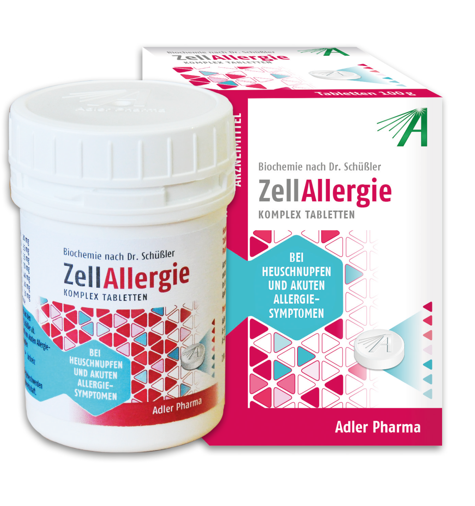 BIOCHEMIE NACH DR.SCHUESSLER ZELL ALLERGIE KOMPLEX TABL-ADLER