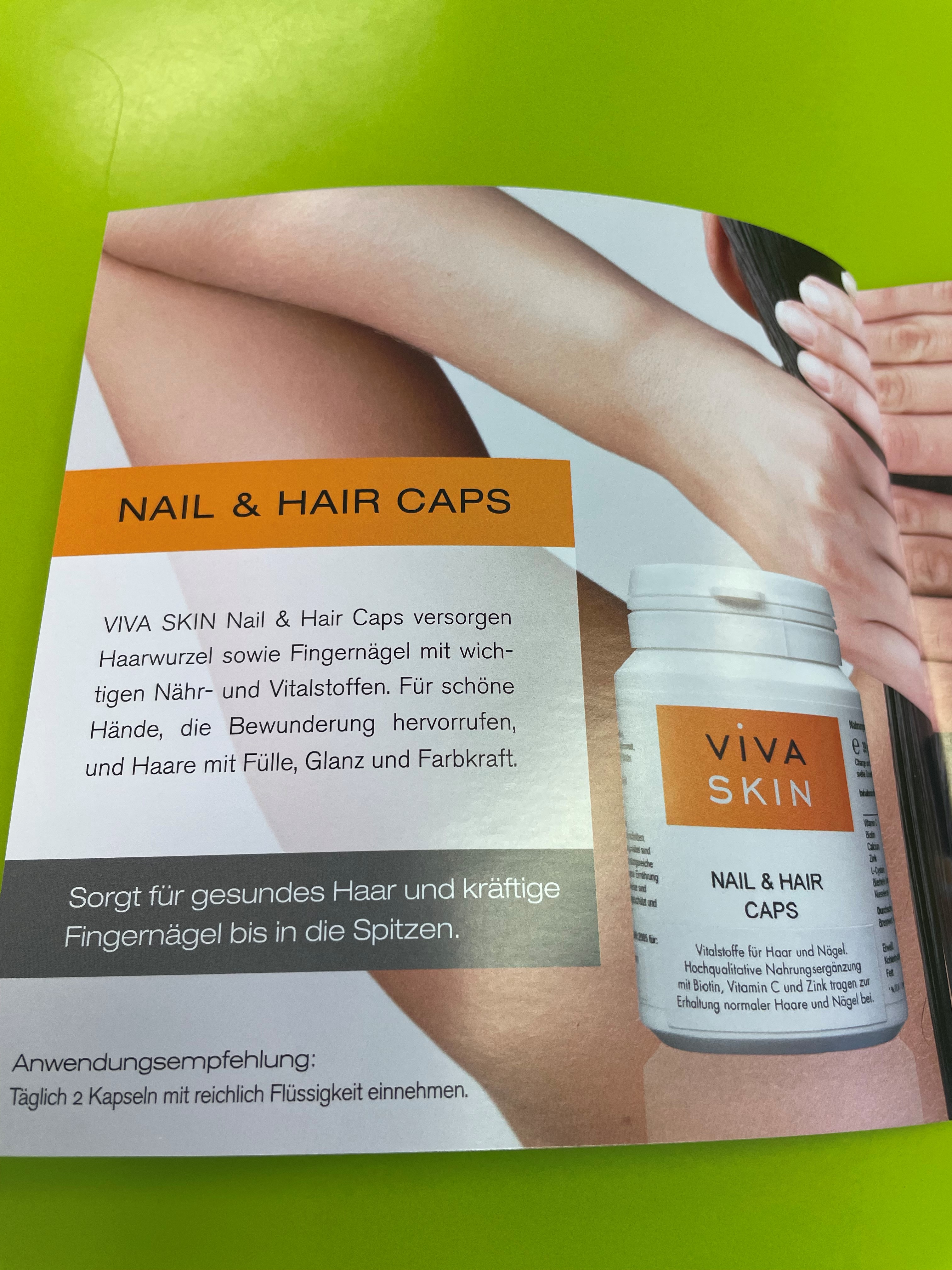 VivaSkin Nail+HairCaps 60Stk