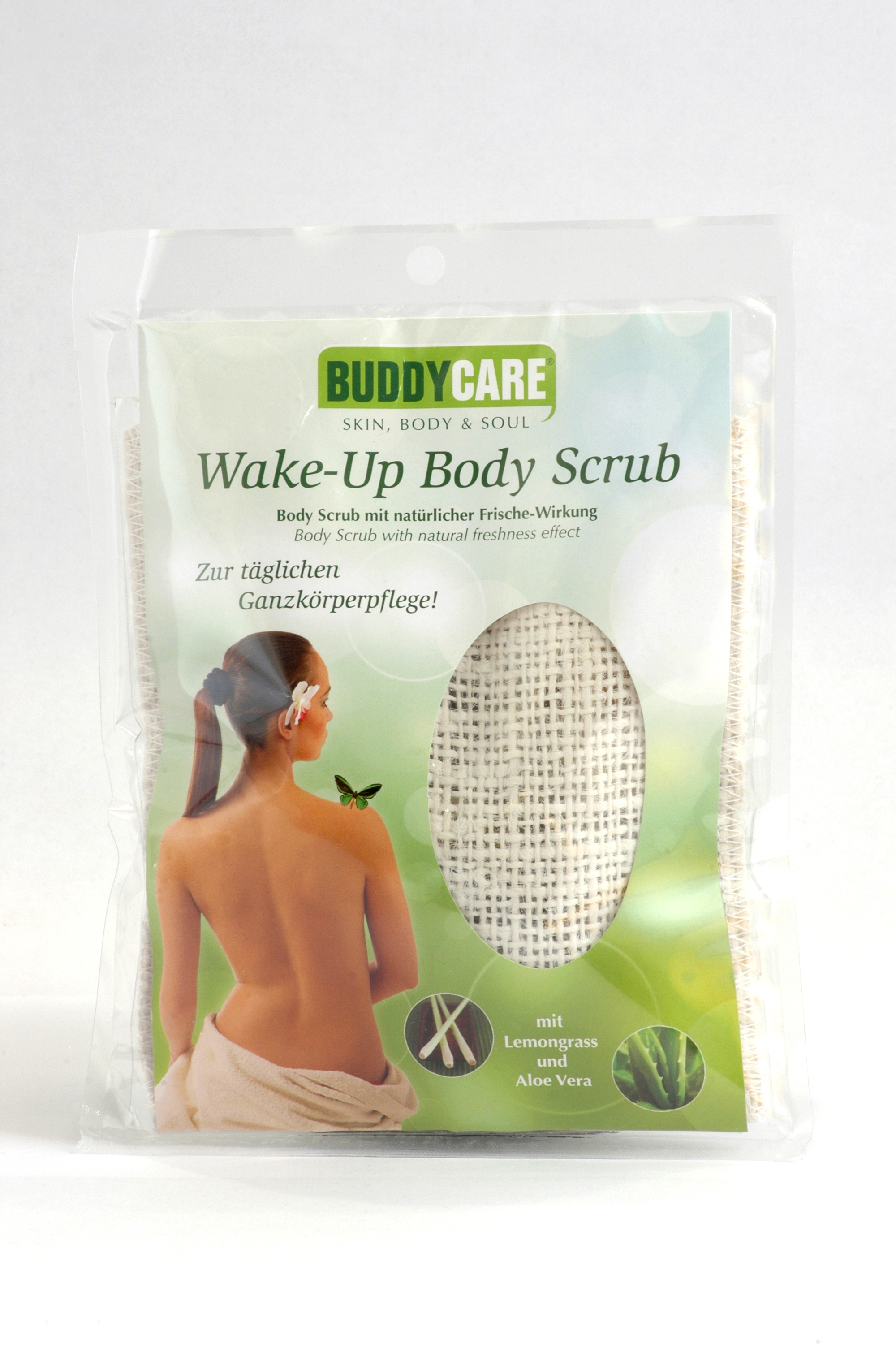 BUDDYCARE™ - Wake-up Body Scrub mit antibakterieller Frische-Wirkung