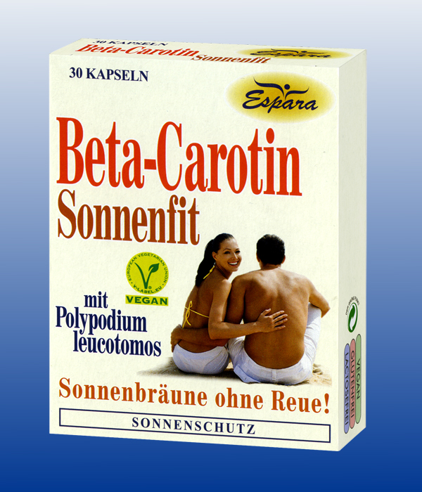 Espara Beta-Carotin-Sonnenfit Kapseln