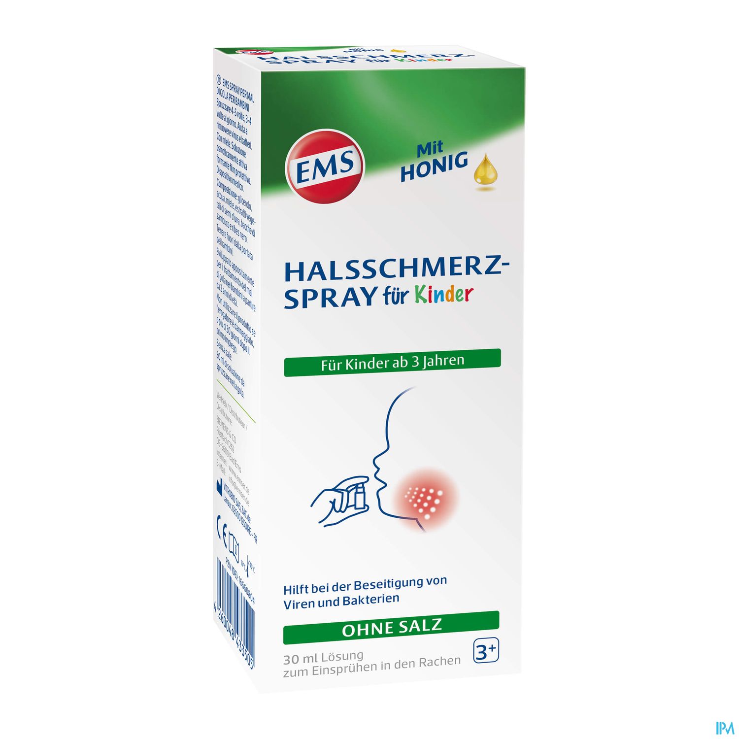Emser Halsschmerz Spray Kinder
