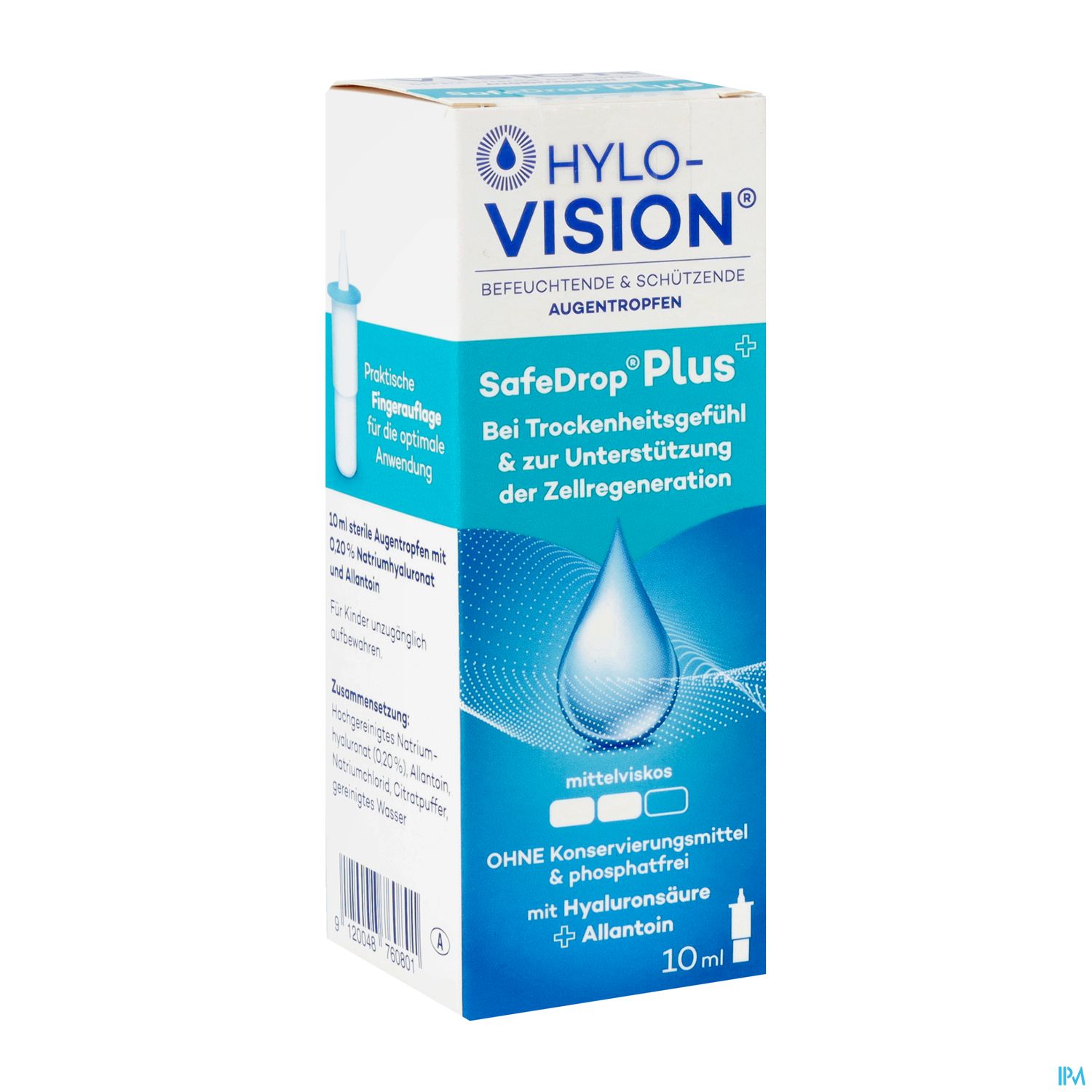 Augentropfen Hylo-vision Safe Drop Plus 10ml