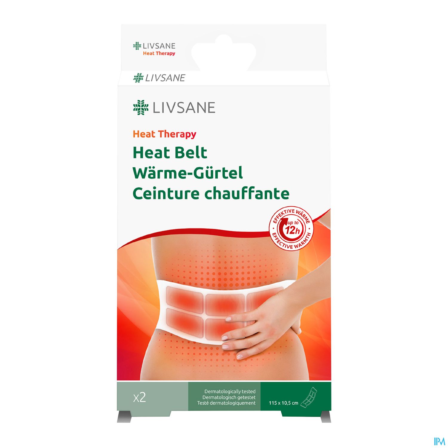 Kalt/warm Therapie Waermeguertel Livsane 2st