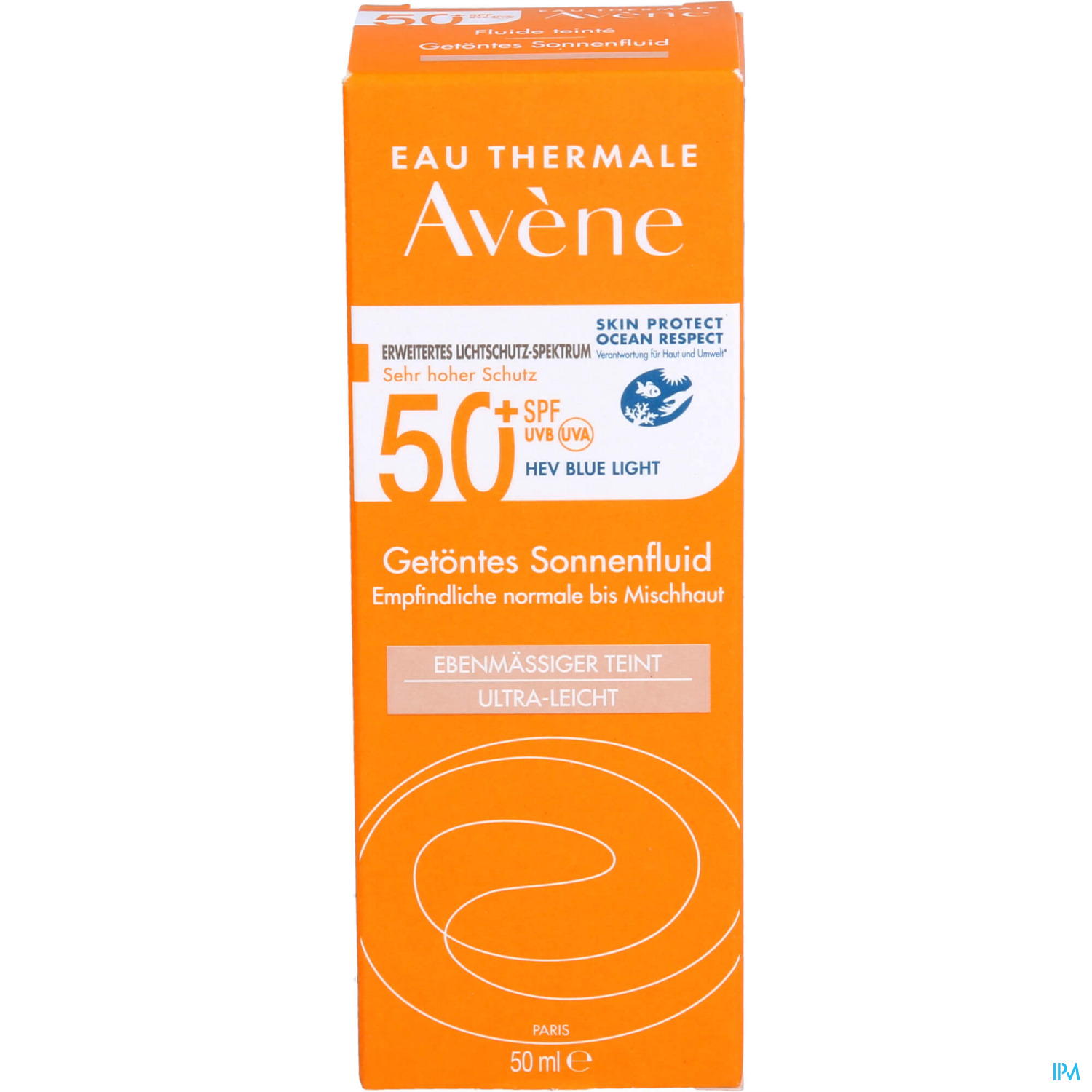 Avène Getöntes Sonnenfluid Spf 50+ 50ml