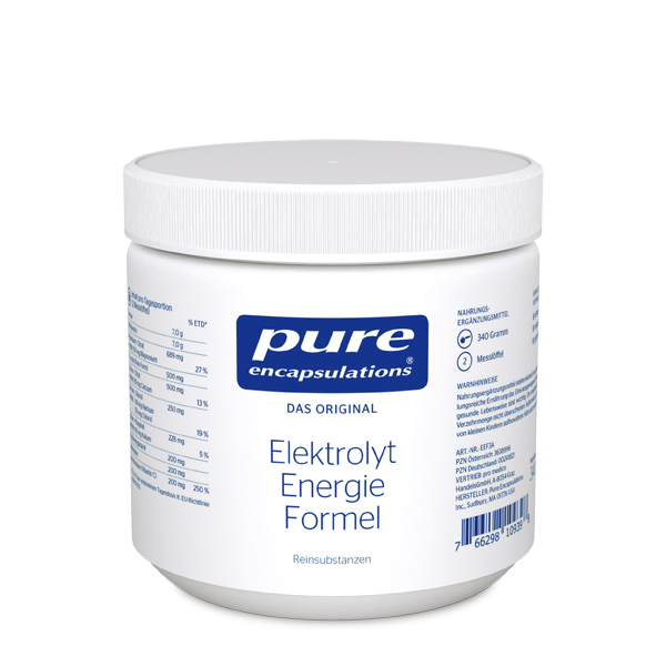 Pure Encapsulations Elektrolyt Energie Formel