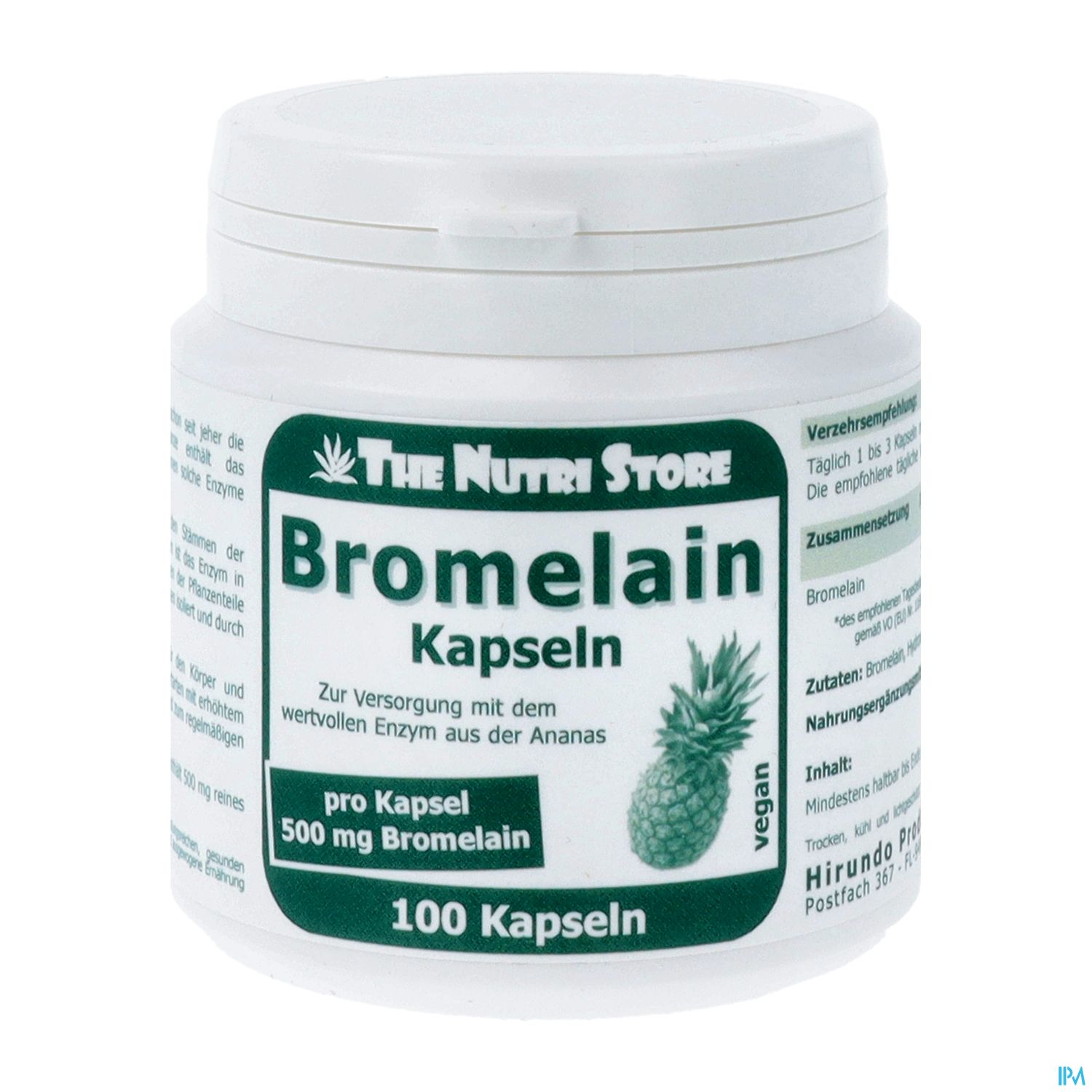 Bromelain Kapseln 500mg Vegan 100st