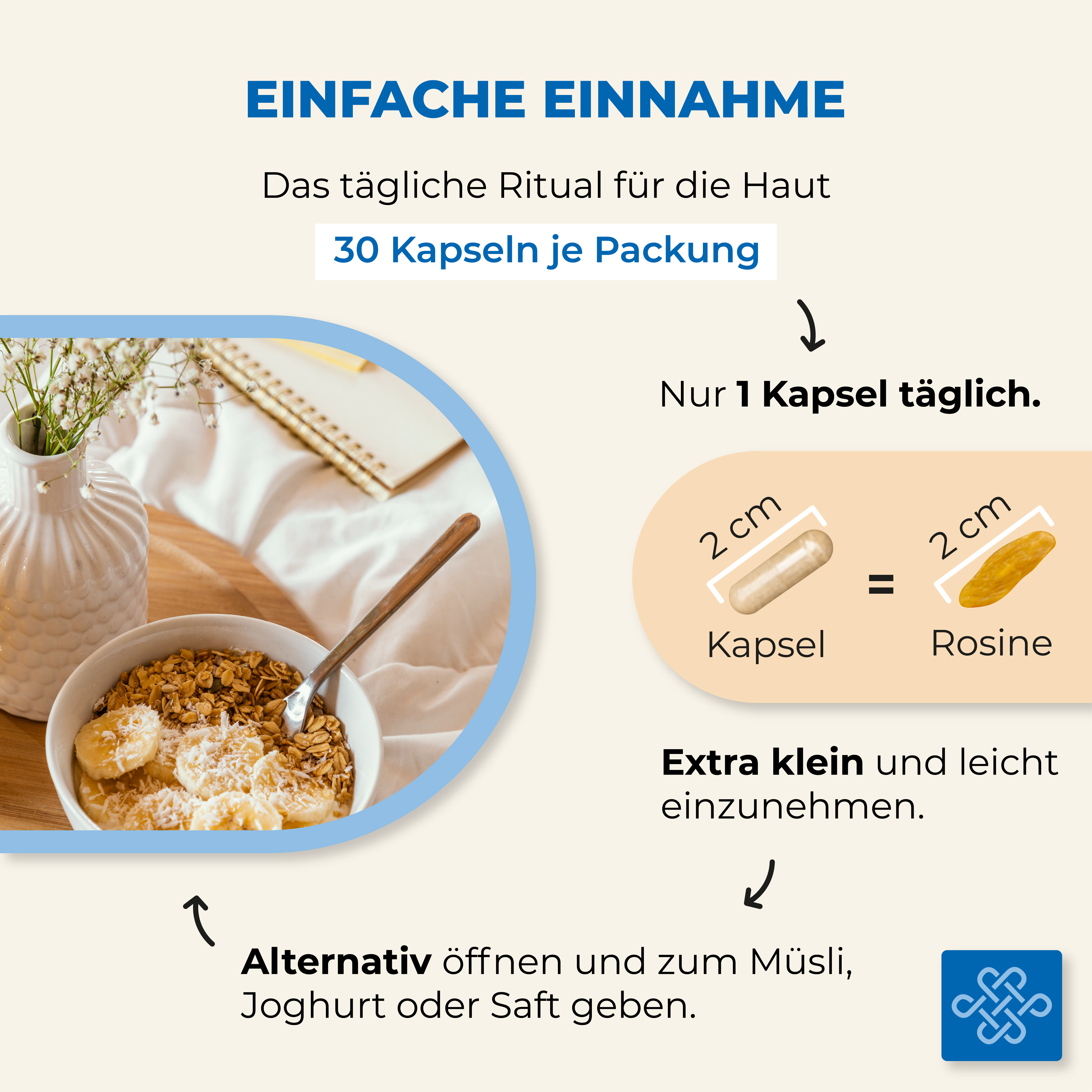 Dermaxaan forte® –  Natürliche Unterstützung für schöne Haut.