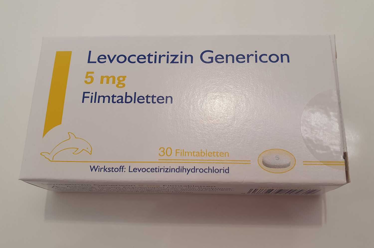 Levocetirizin Genericon Filmtabletten 5mg