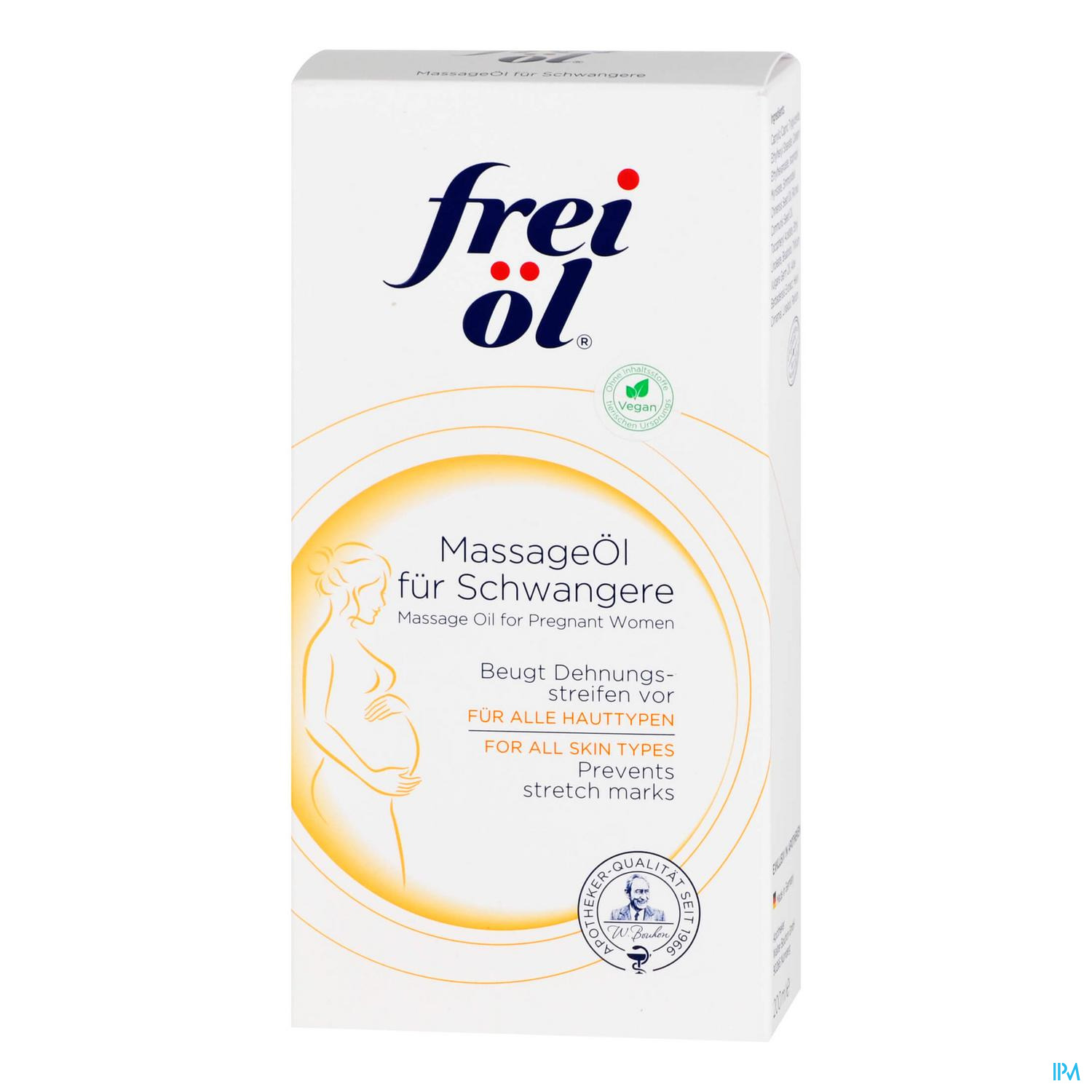 Frei Öl Massageöl für Schwangere