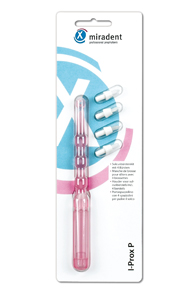 Miradent I-Prox P Sulcusbürste mit 4 Bürsten