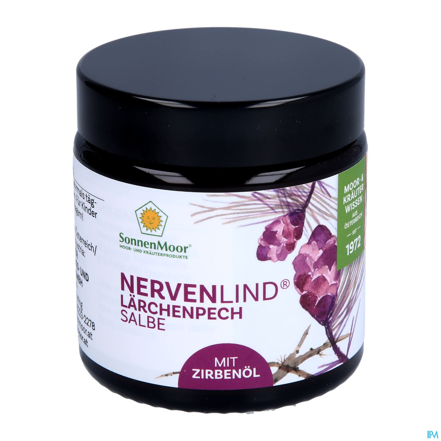 Sonnenmoor Laerchenpechsalbe Nerven Lindernd +zirbenoel 90g