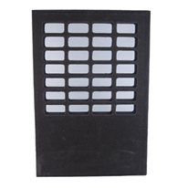 Blisterhalter 7X4 Lochbrett zur Kaltverblisterung