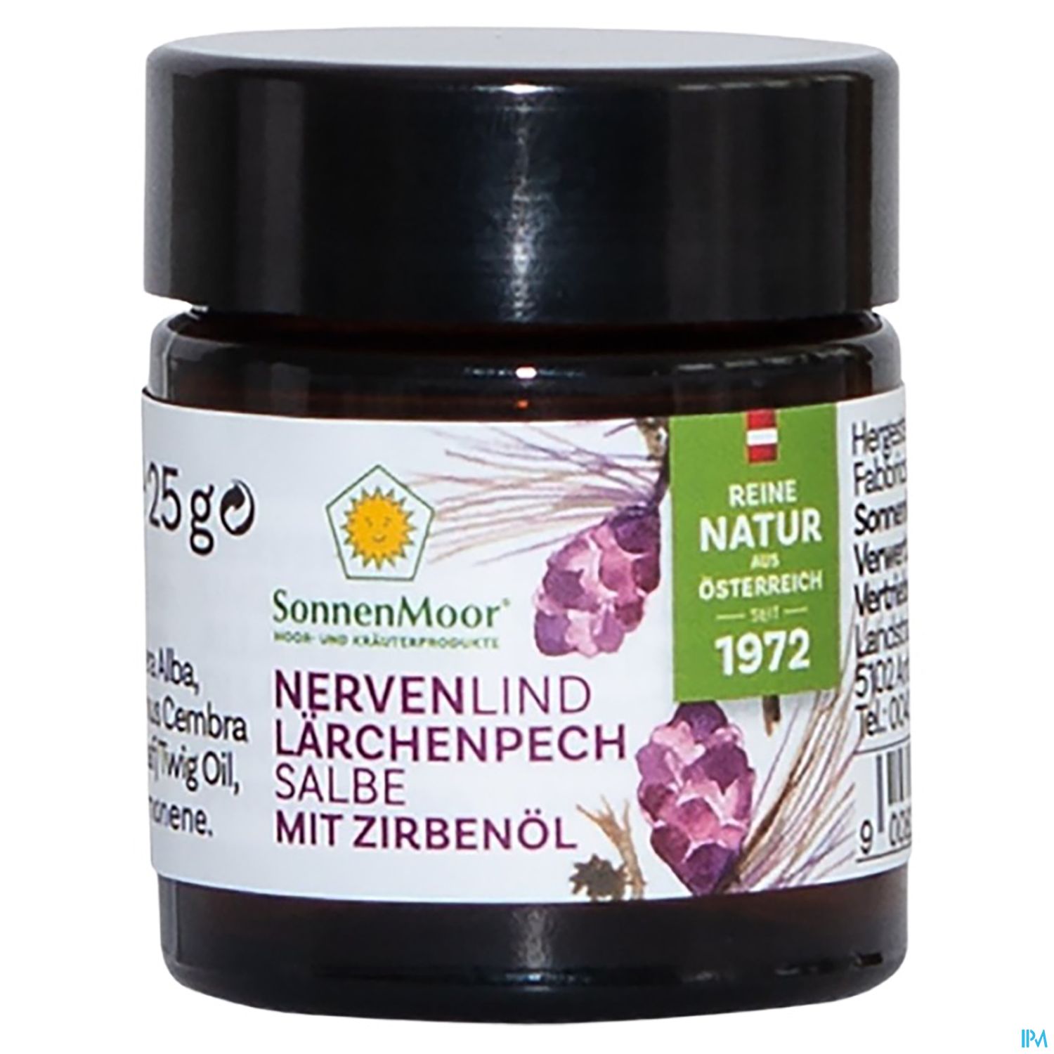 Sonnenmoor Laerchenpechsalbe Nerven Lindernd 25g