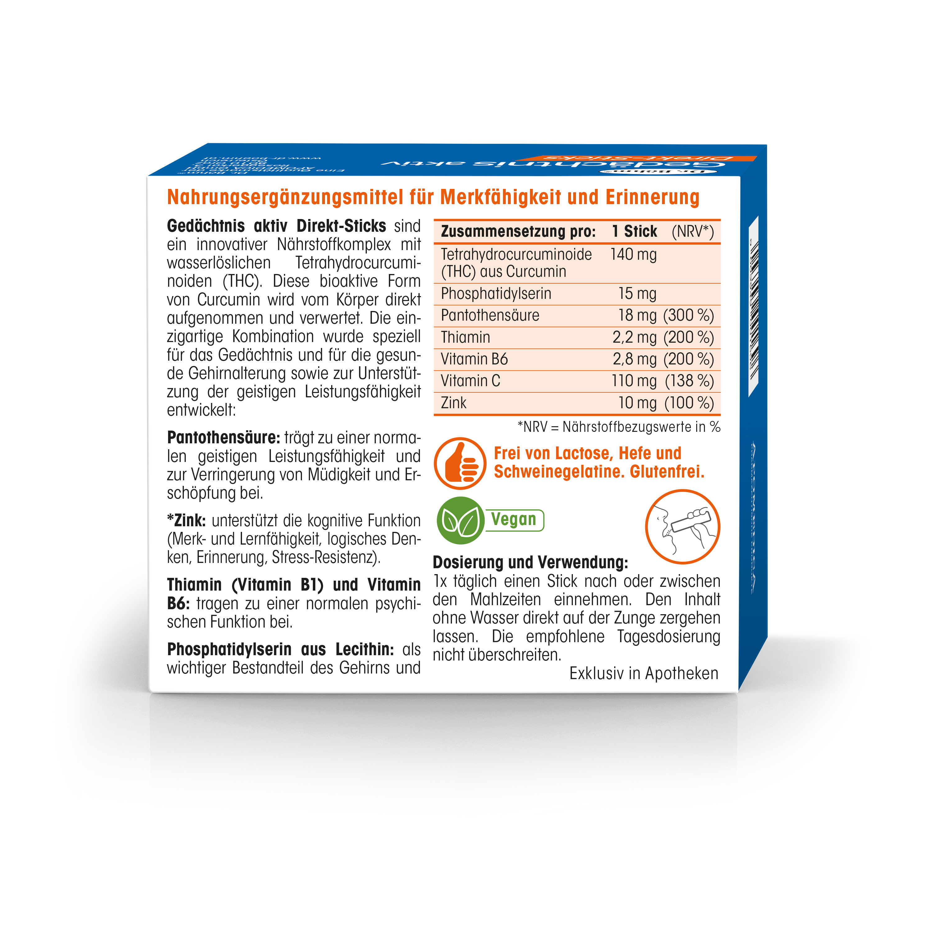 Dr. Böhm Gedächtnis aktiv Sticks