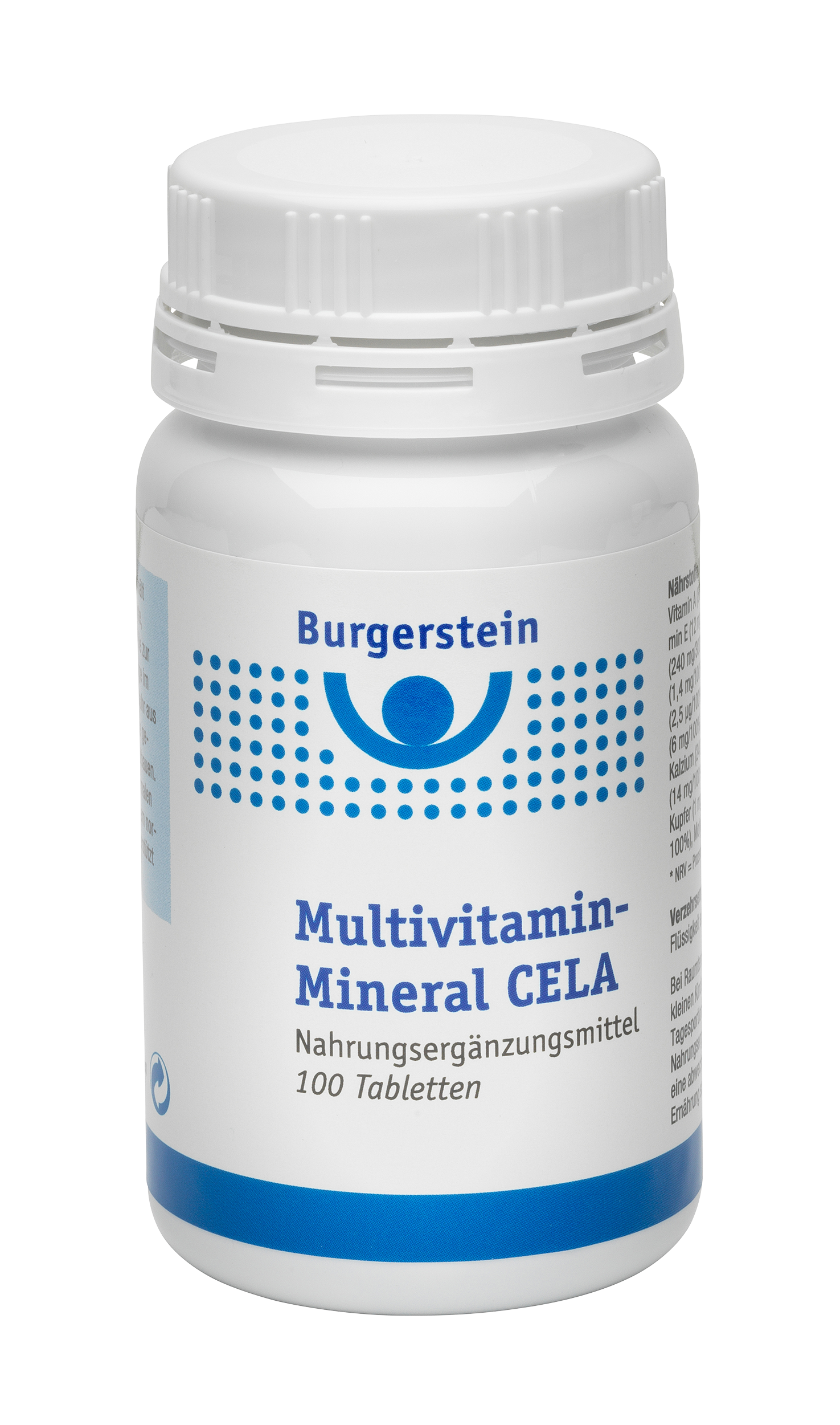 Burgerstein Multivitamin-Mineral CELA Tabletten 100 Stück