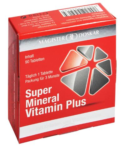 Doskar Super Mineral Vitamin Plus 90 Tabletten