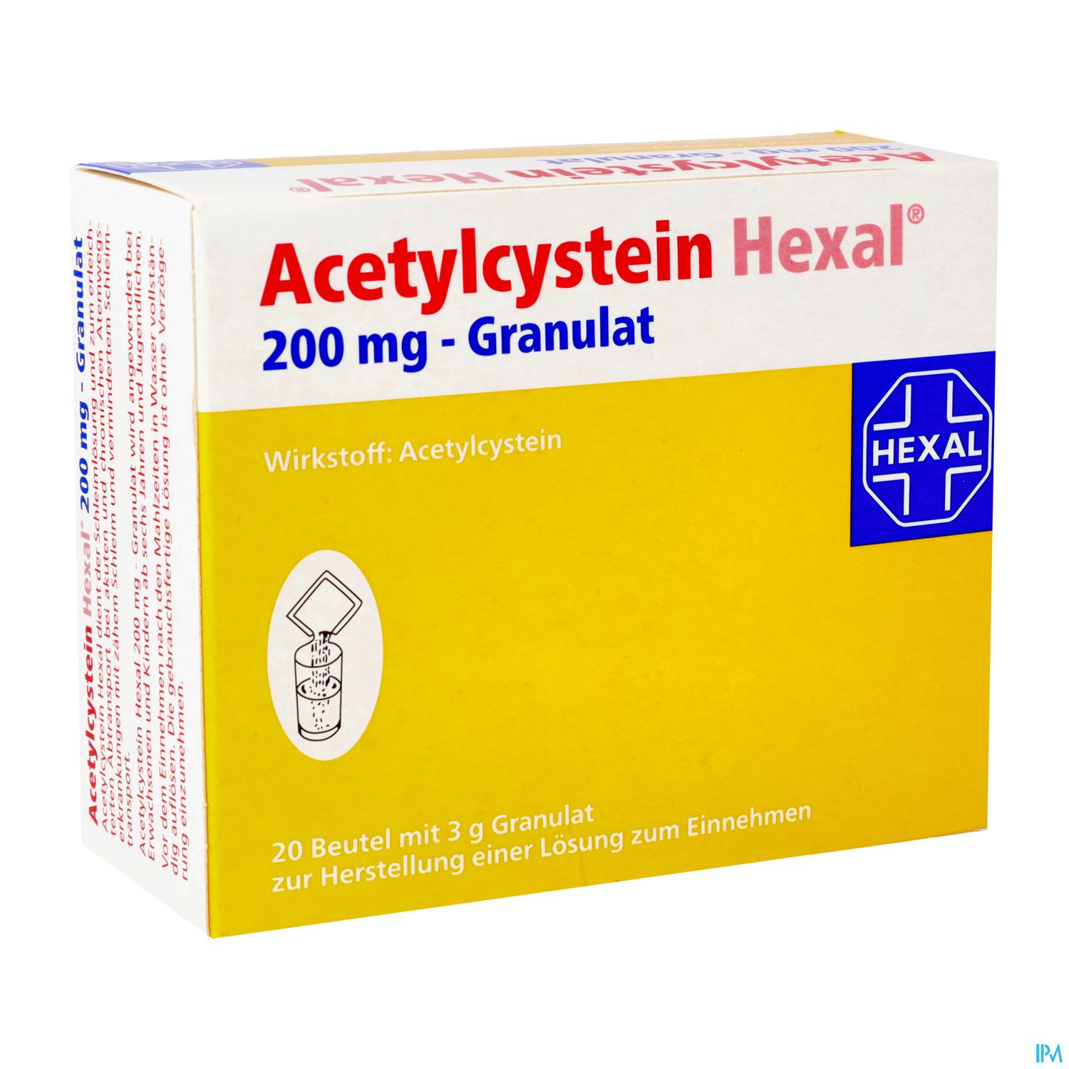 Acetylcystein Hexal Granulat 200mg
