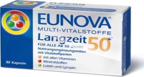 EUNOVA®  Multi-Vitalstoffe Langzeit 50+