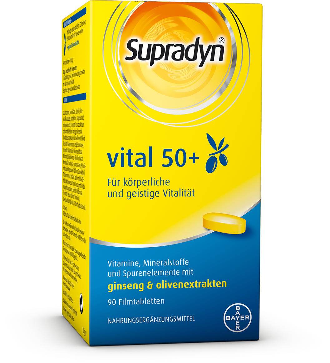 Supradyn® vital 50+ - Filmtabletten