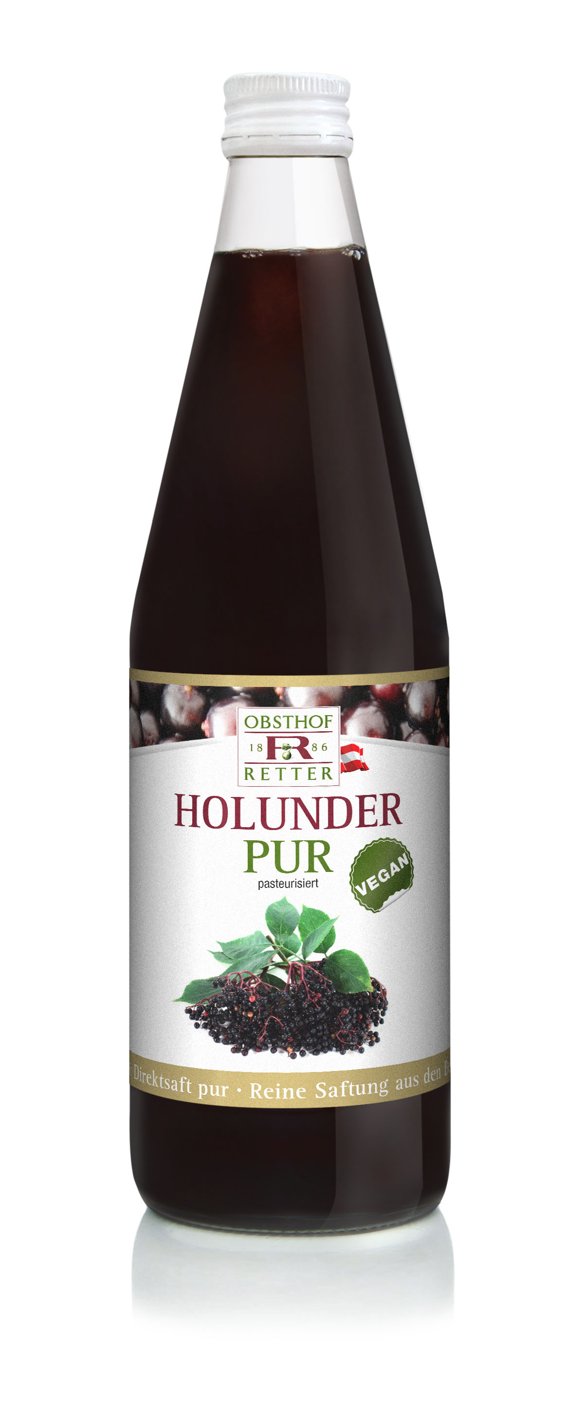 Obsthof Retter BIO Holunder Direktsaft