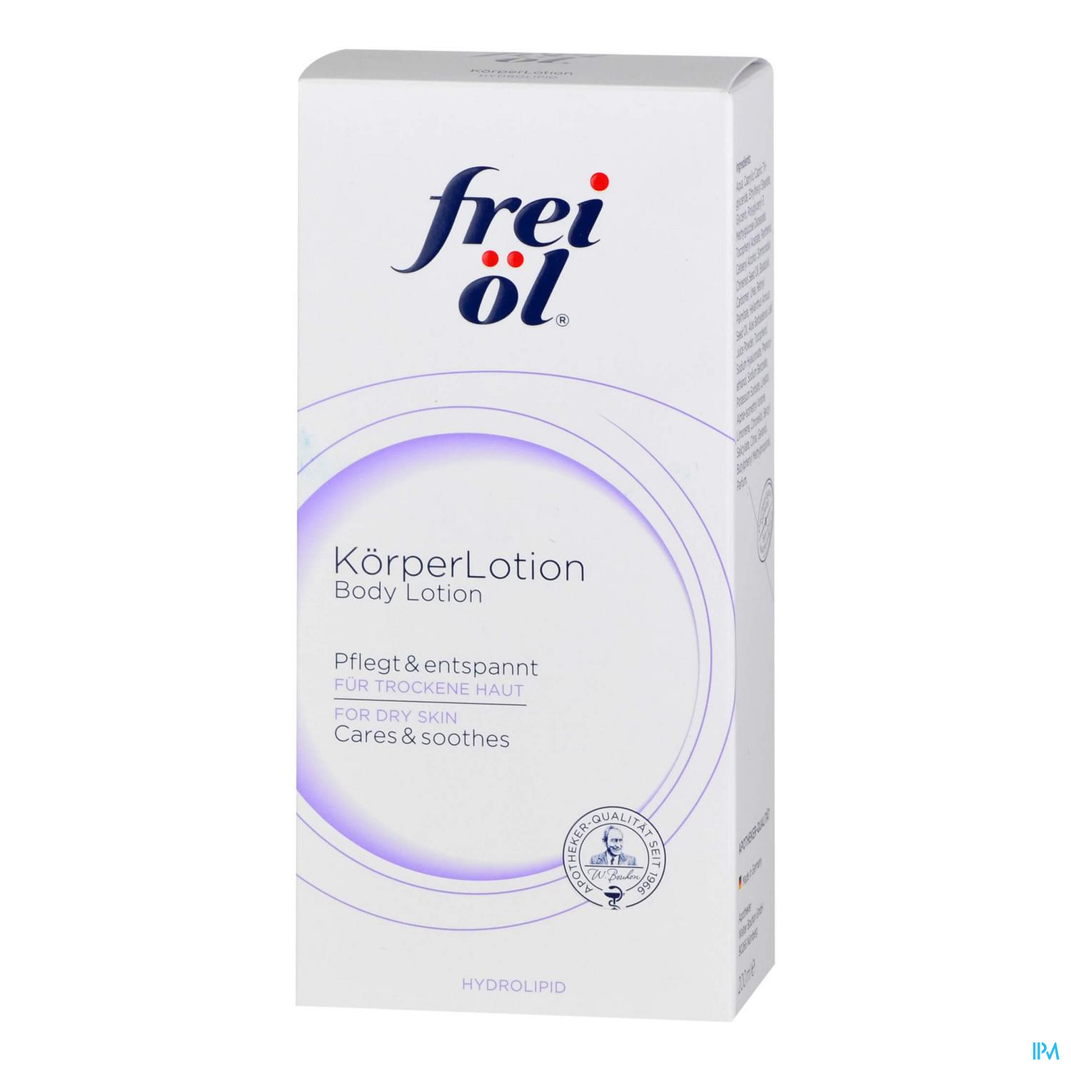 FREI OEL HYDRO KOERP LOT 200ML