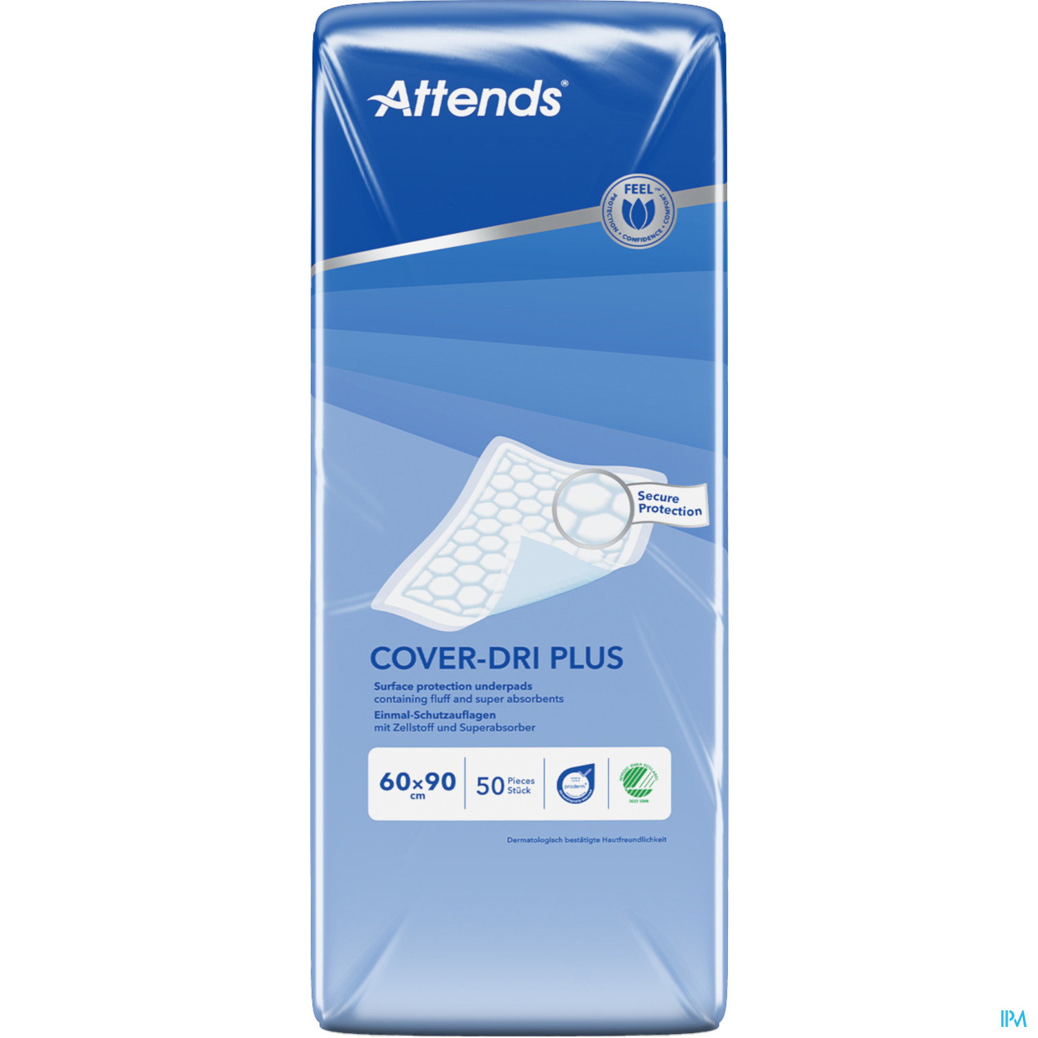 Krankenunterlagen Attends Plus 60*90