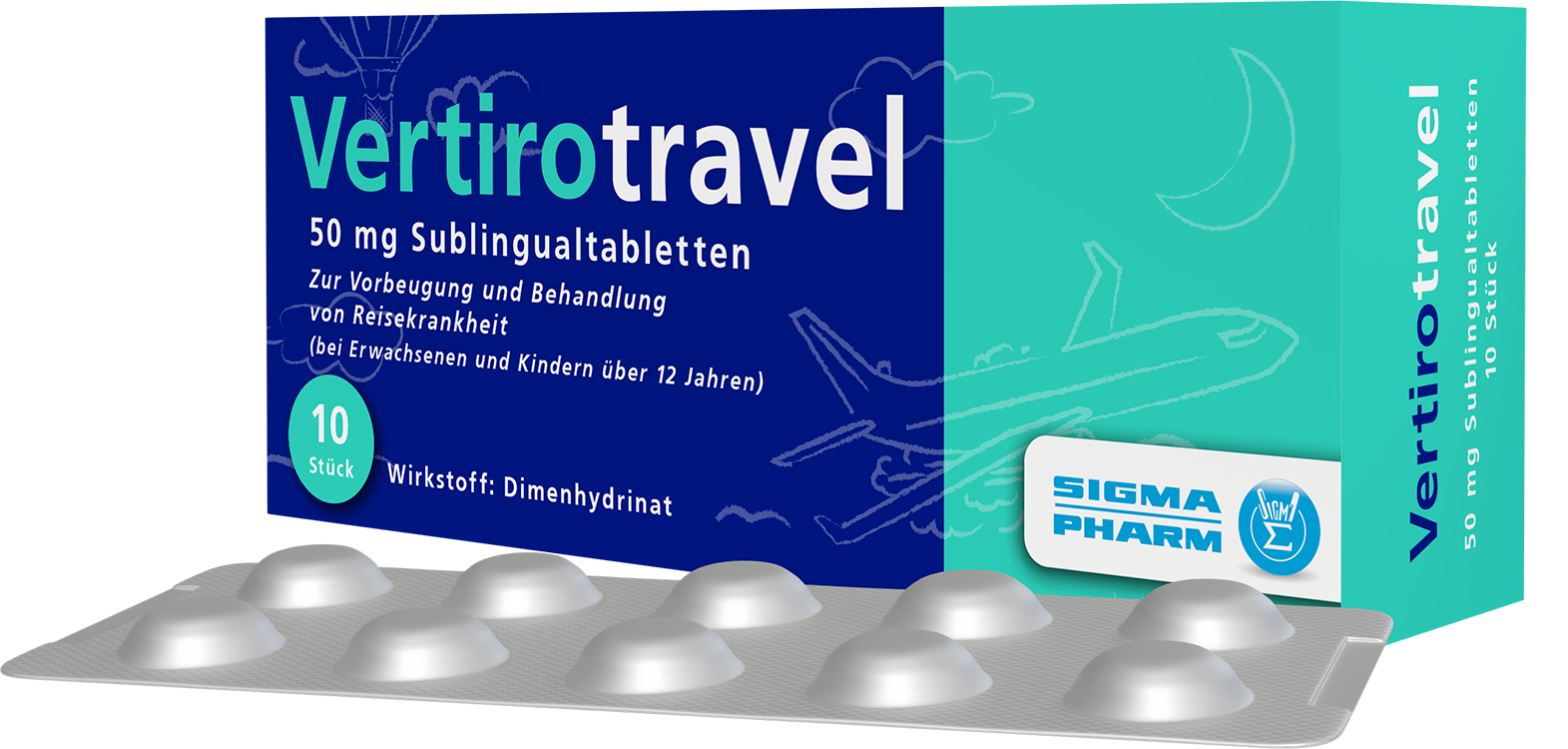 Vertirotravel Sublingualtabletten 50mg